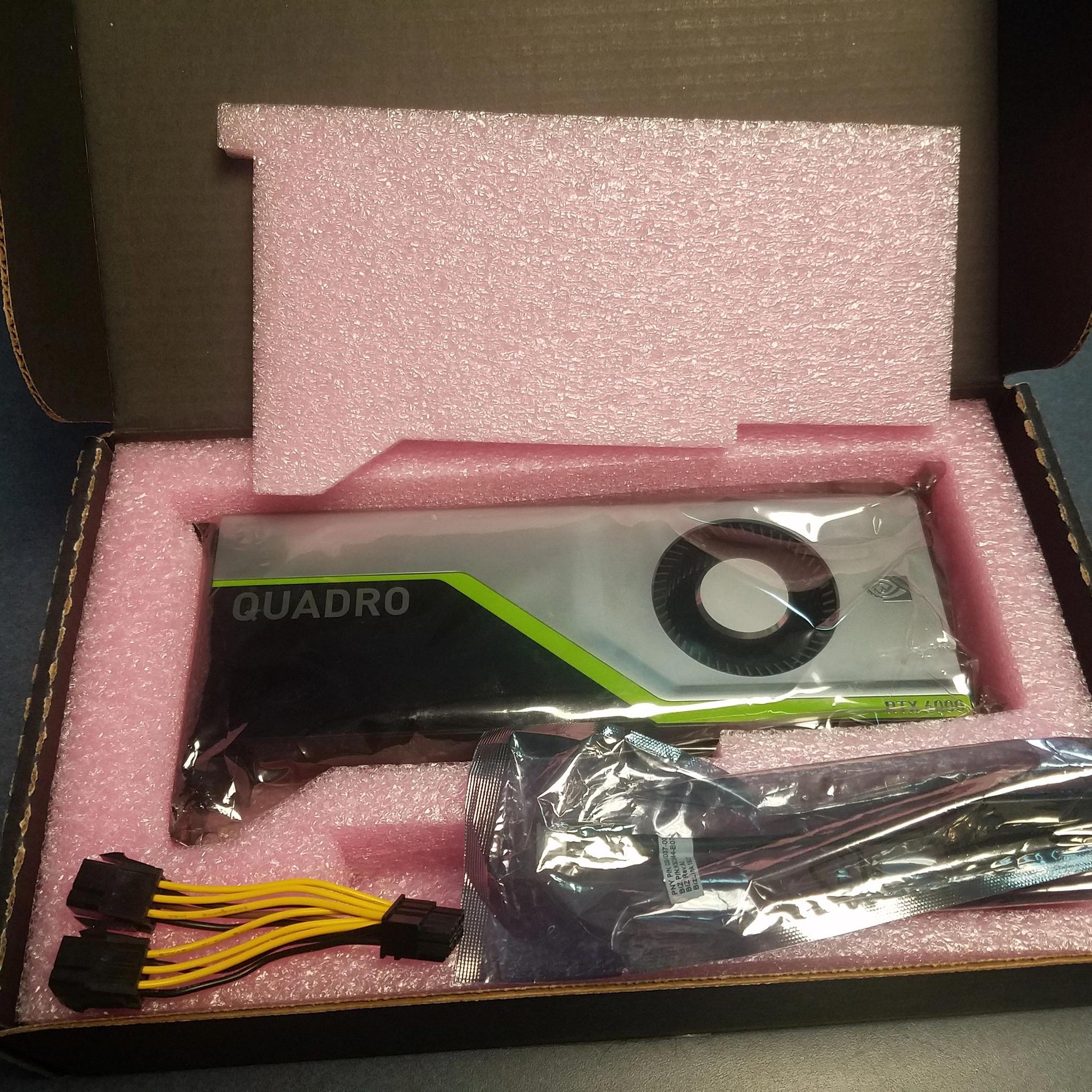 On Sale! Two RTX 6000 24GB Video Cards & 3-Slot NVLINK Bridge