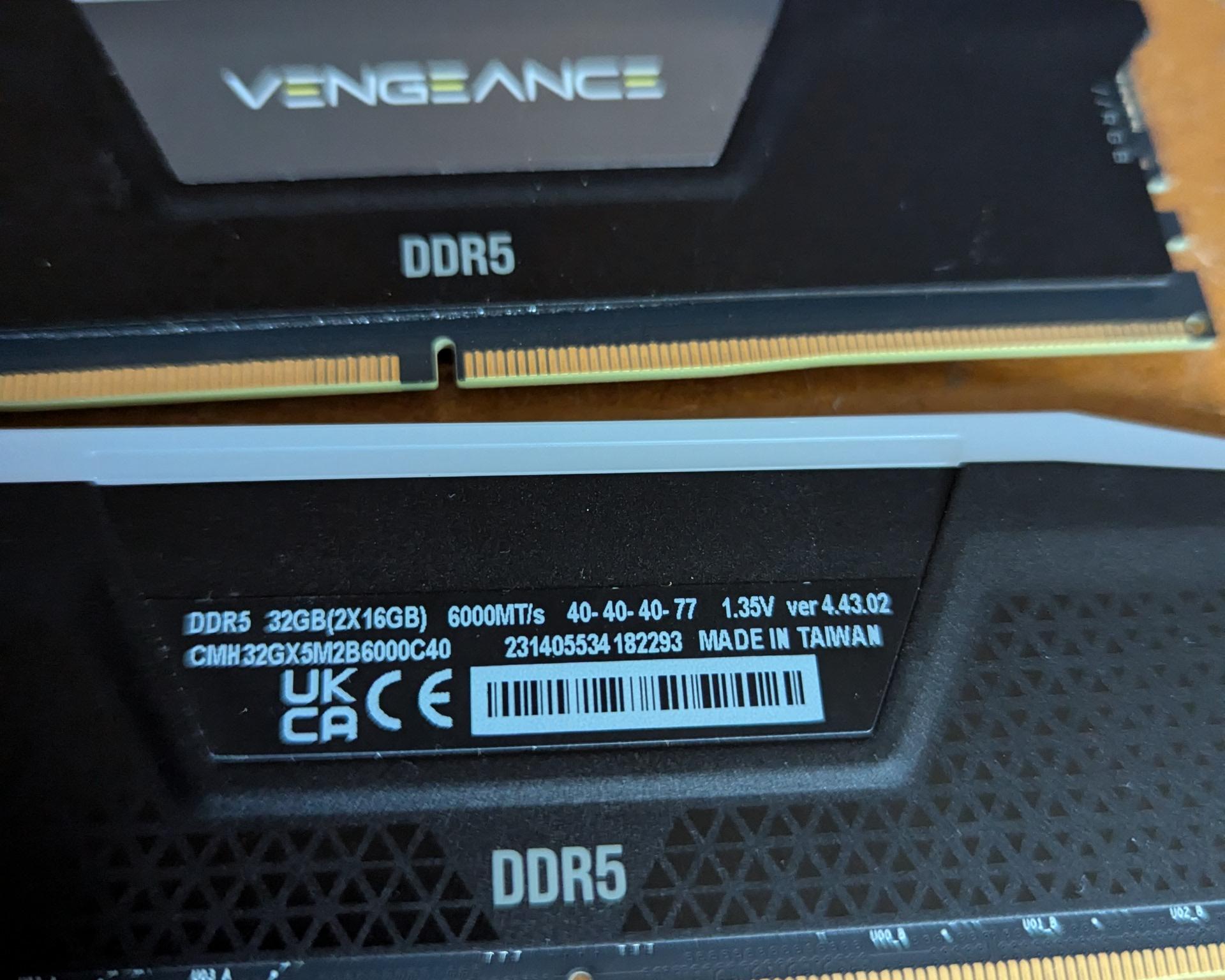 Vengeance RGB DDR5