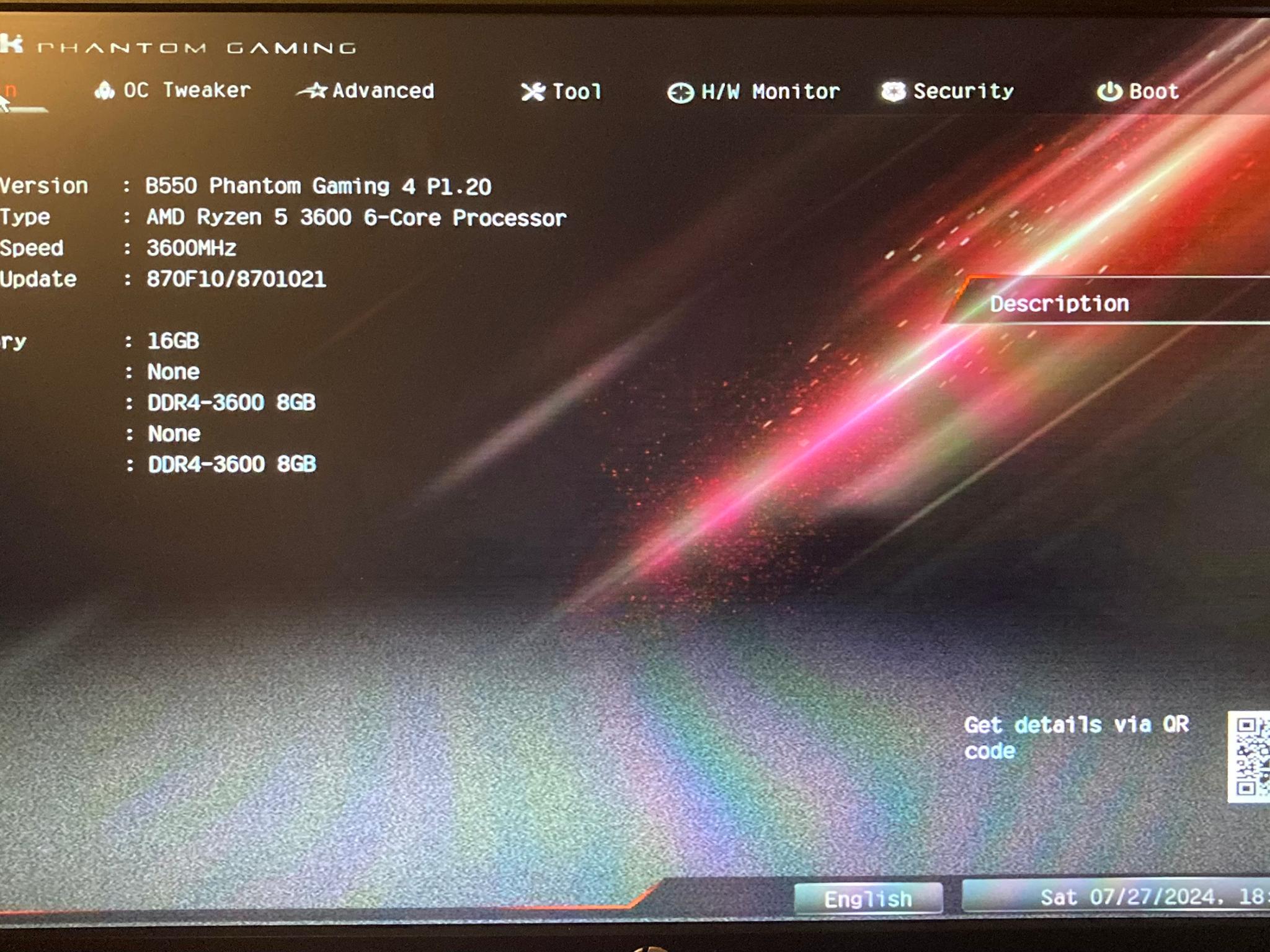 (AM4 COMBO) ASRock B550 + Ryzen 5 3600 + RGB Cooler + 16GB RGB DDR4 + 500GB NVME SSD