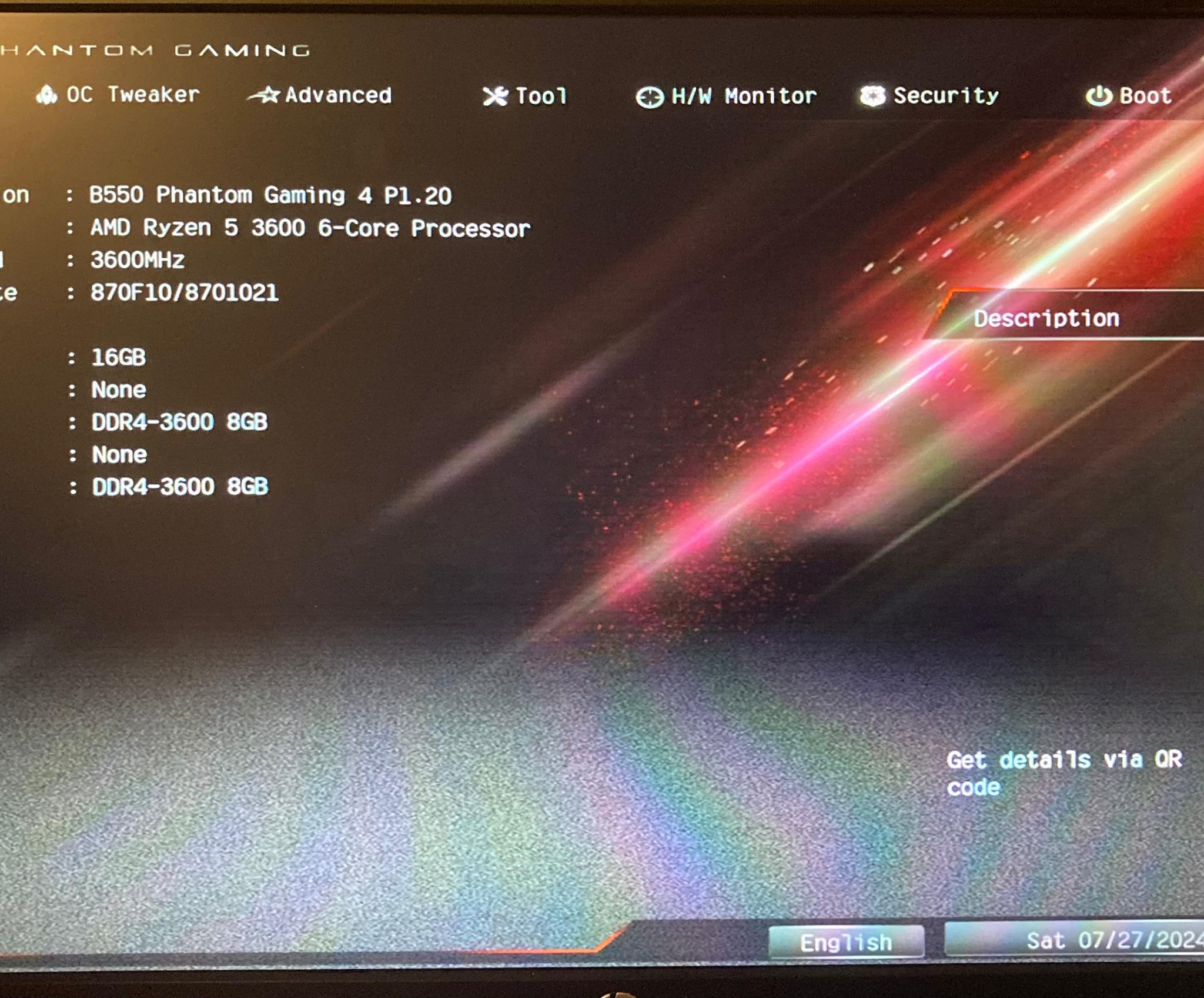 (AM4 COMBO) ASRock B550 + Ryzen 5 3600 + RGB Cooler + 16GB RGB DDR4 + 500GB NVME SSD