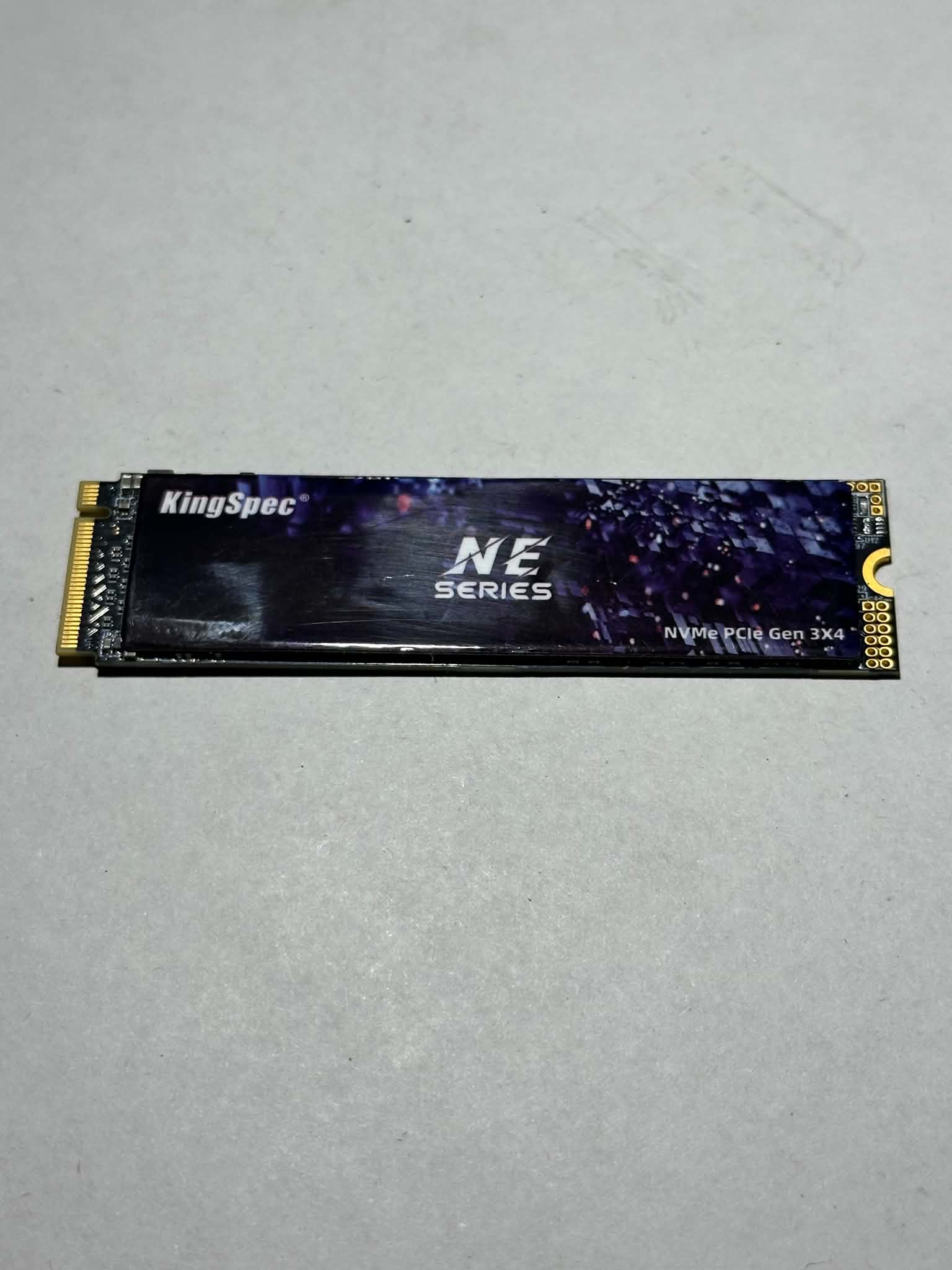 KingSpec NE Series 256GB M.2 NVMe PCIe Gen 3x4 SSD