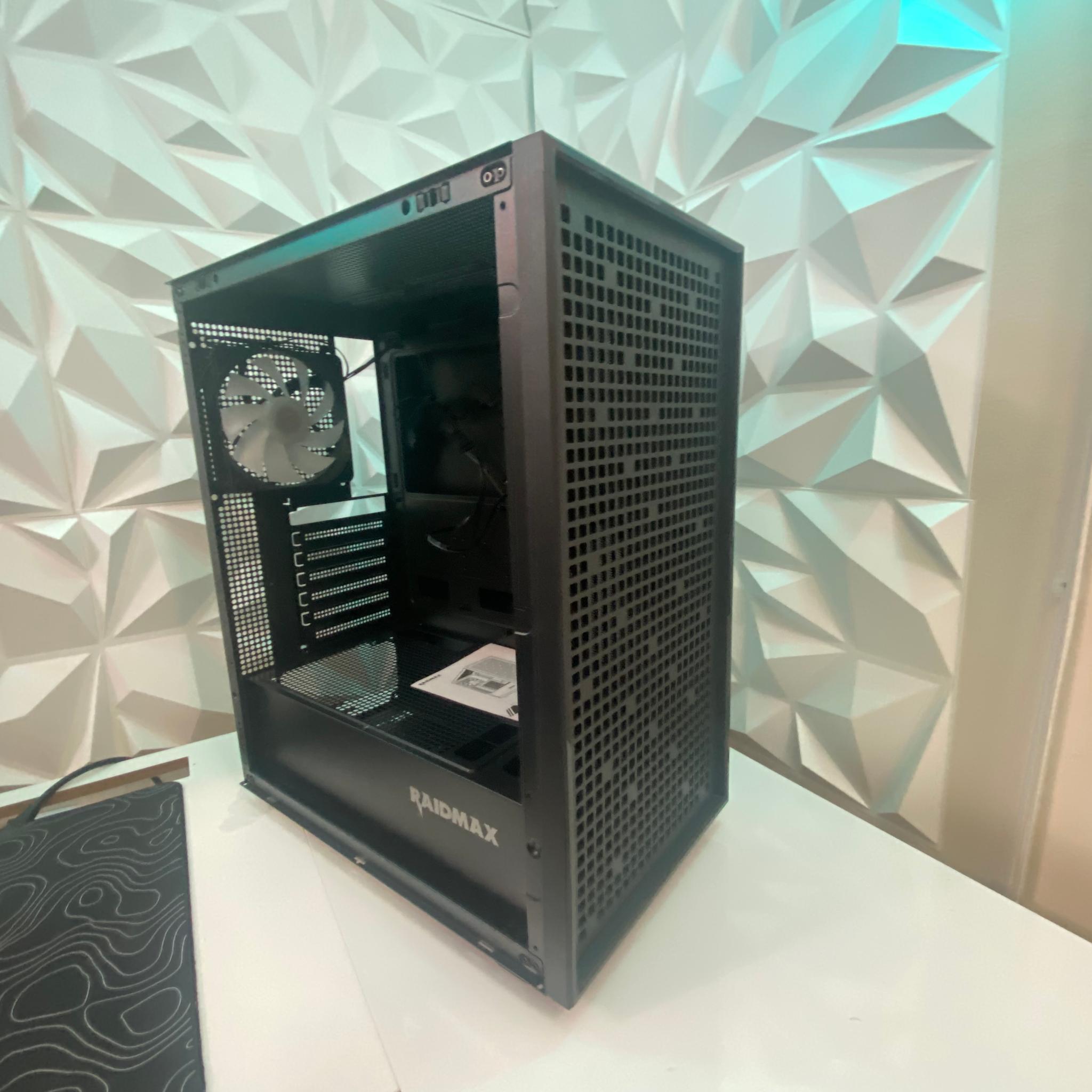 RaidMax ATX Black PC Case – Open Box