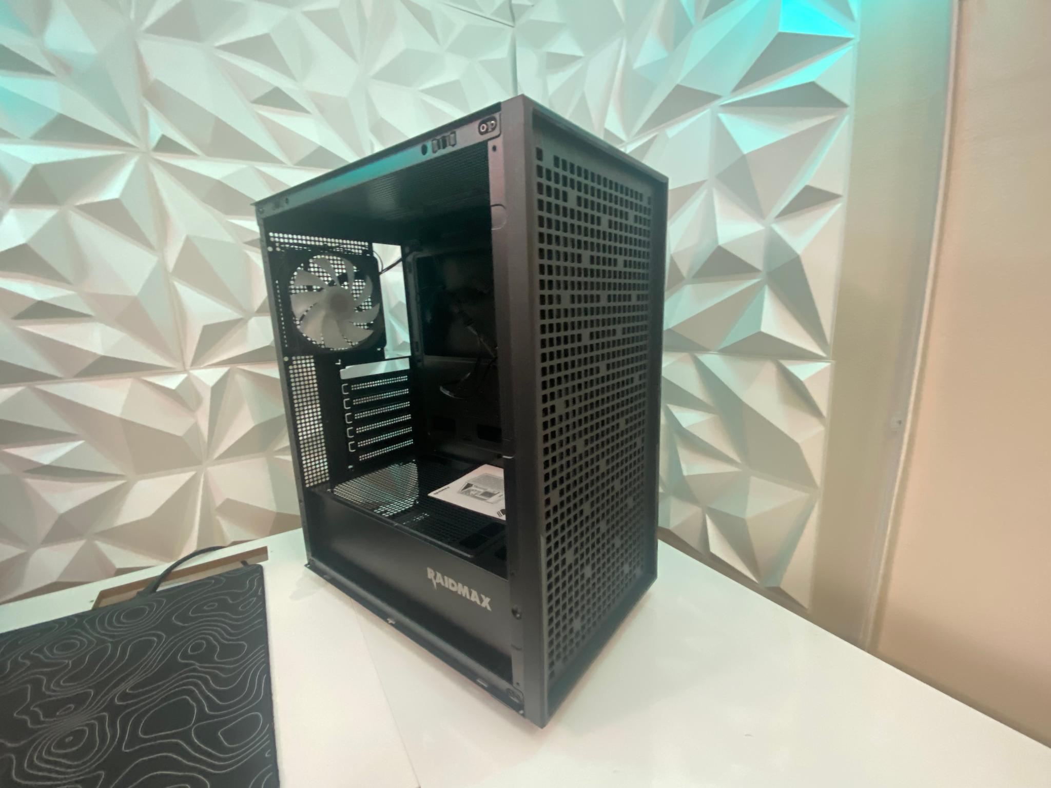 RaidMax ATX Black PC Case – Open Box