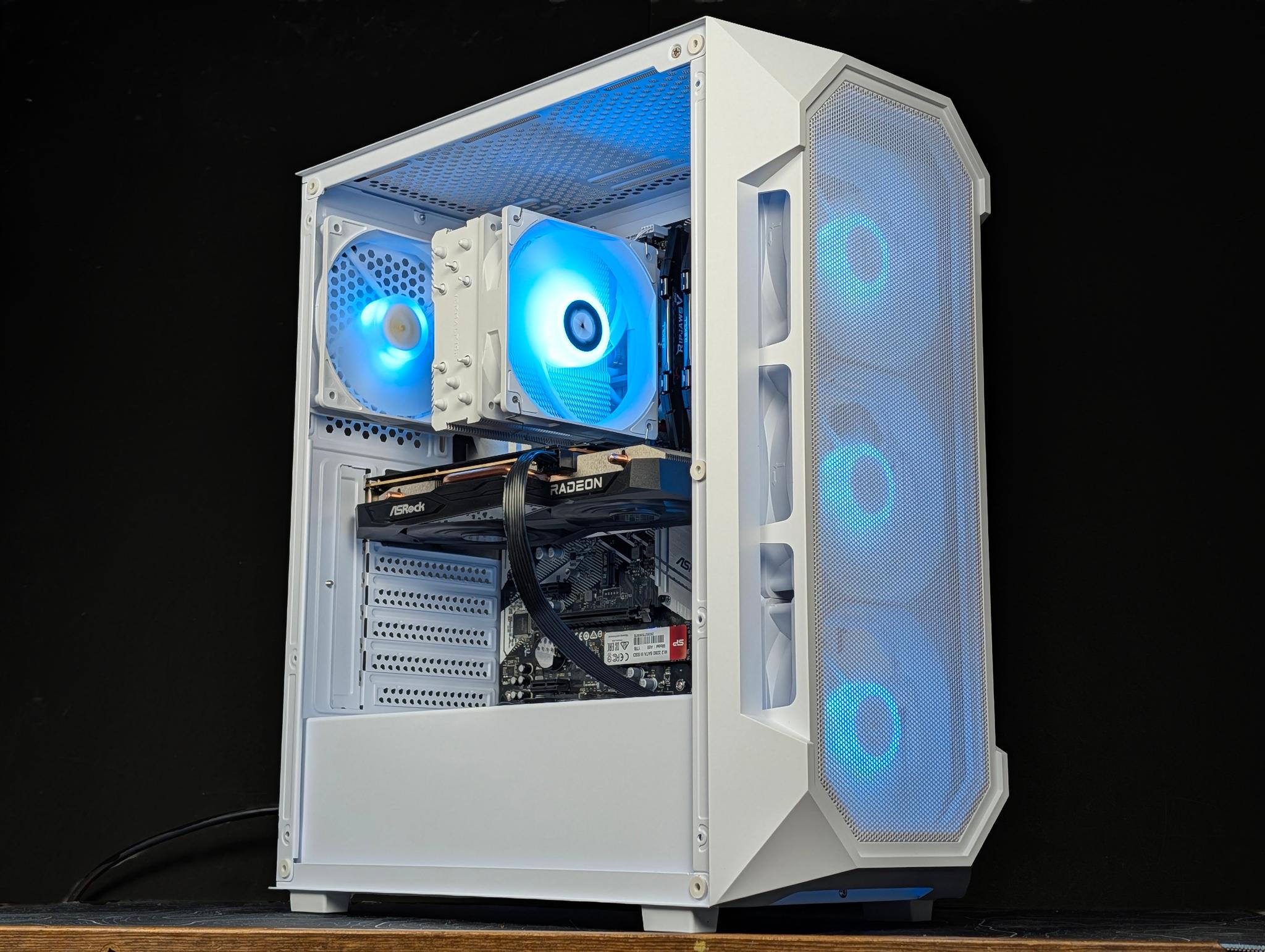 🌕Ryzen 7 3700X | RX 7600 8GB | 16GB DDR4 | 1TB SSD | Gaming PC
