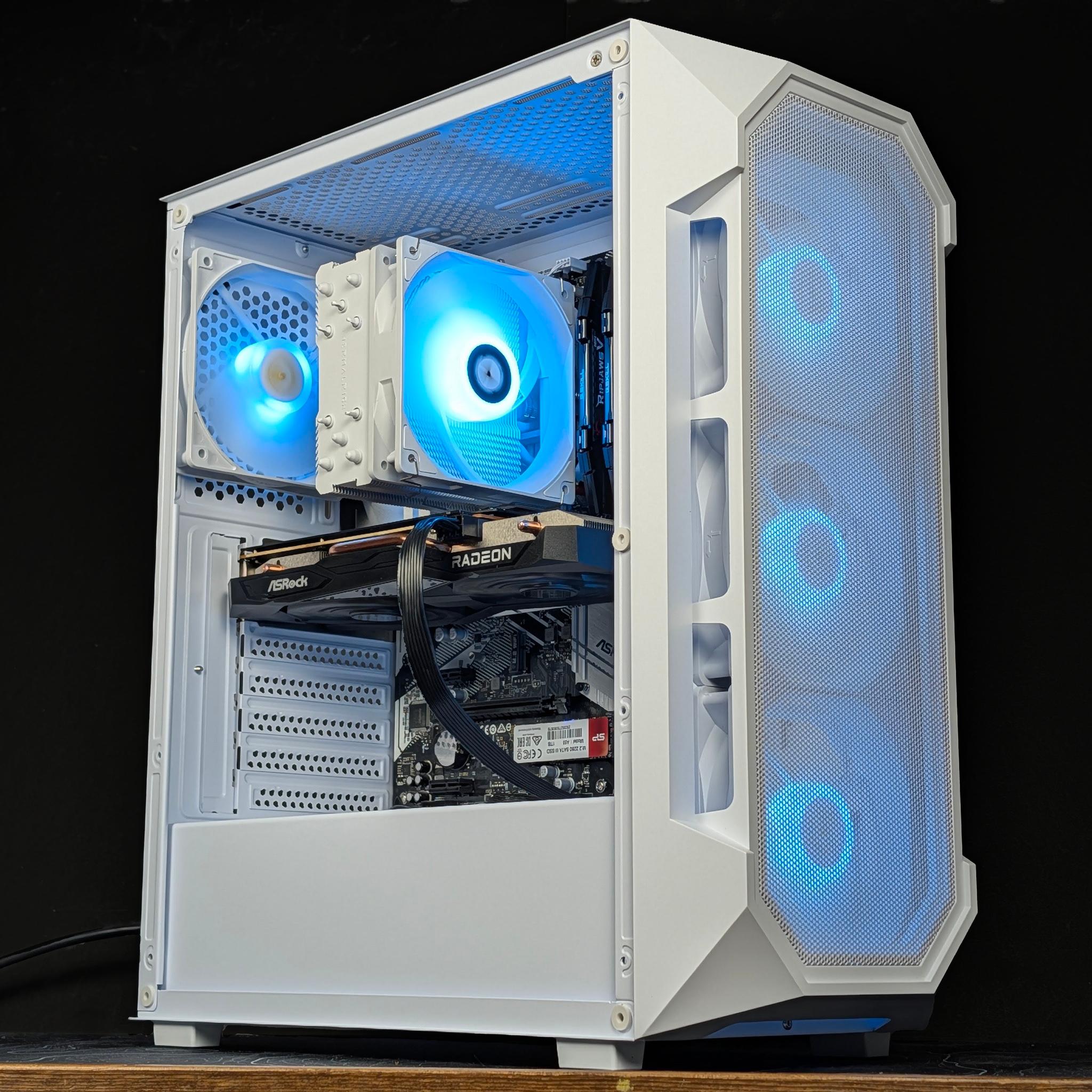 🌕Ryzen 7 3700X | RX 7600 8GB | 16GB DDR4 | 1TB SSD | Gaming PC