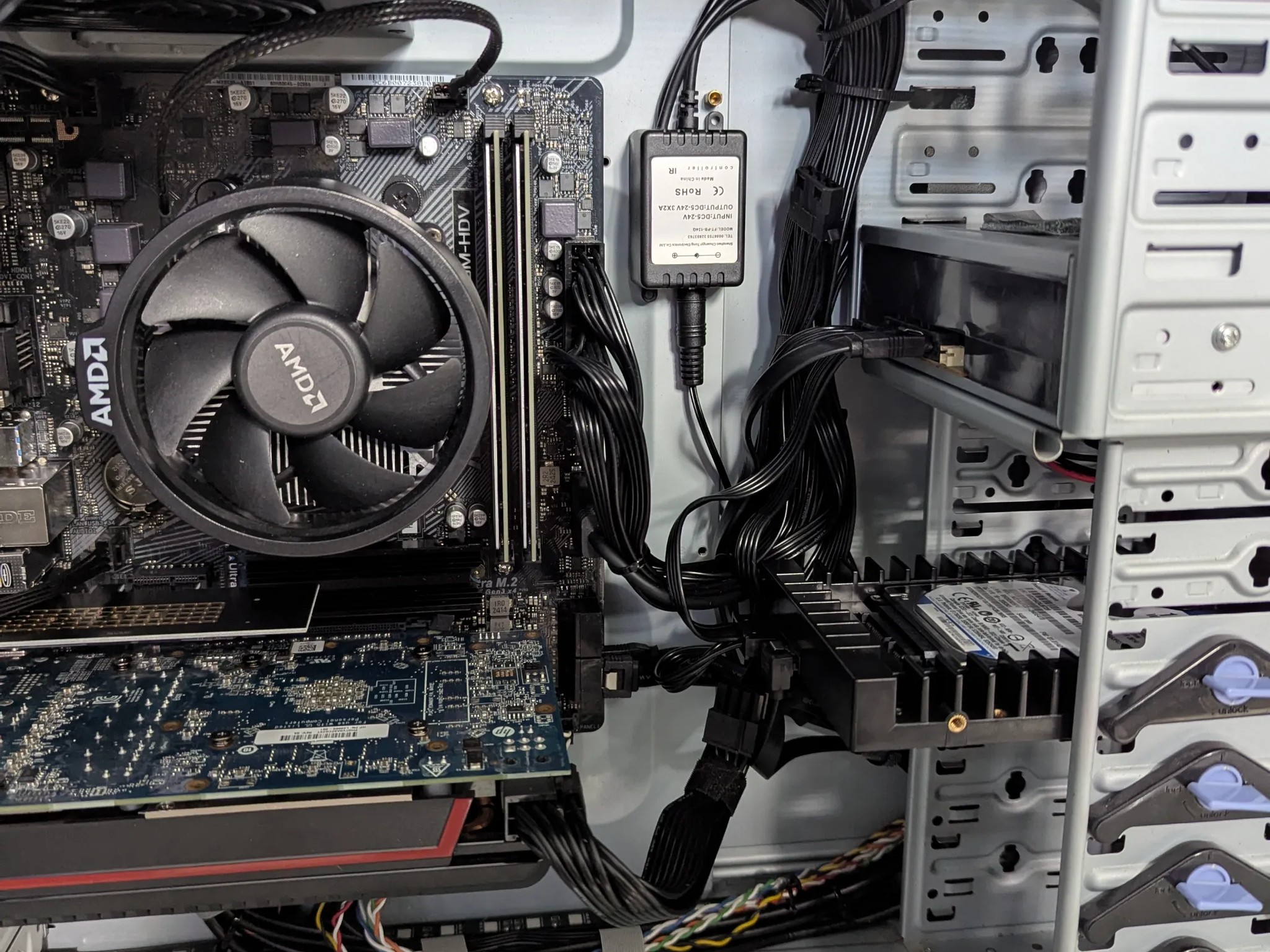 Ryzen 5 4650G | 16GB RAM | 512GB (2x256GB) NVMe |  RX 580 8GB GPU | 1TB HDD | WiFi+BT  | Gaming PC