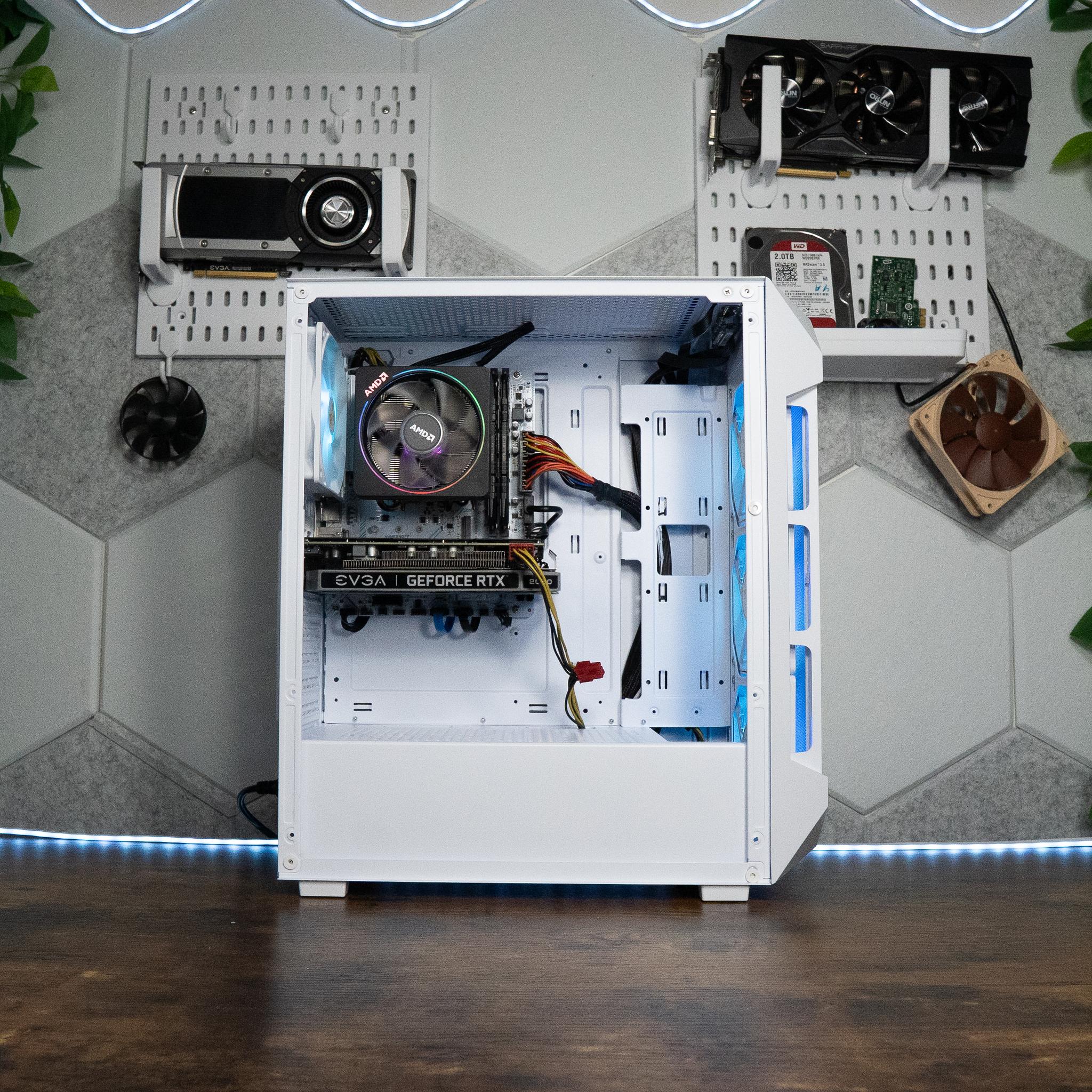 🌨🍬 | EVGA RTX 2060 6GB | RYZEN 5 3600 | 16GB DDR4 RAM | 1.25TB | Arctic Candy
