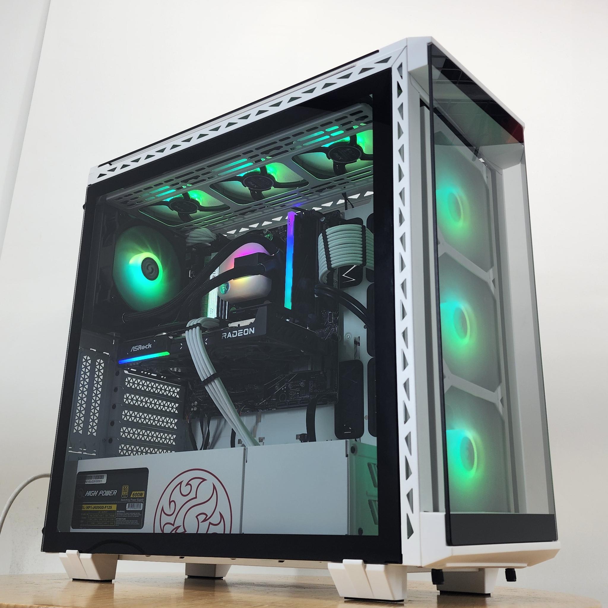 Gaming PC Ryzen 5 9600X 16GB RAM 1TB SSD RX 9060 XT 16GB Windows 11 Computer