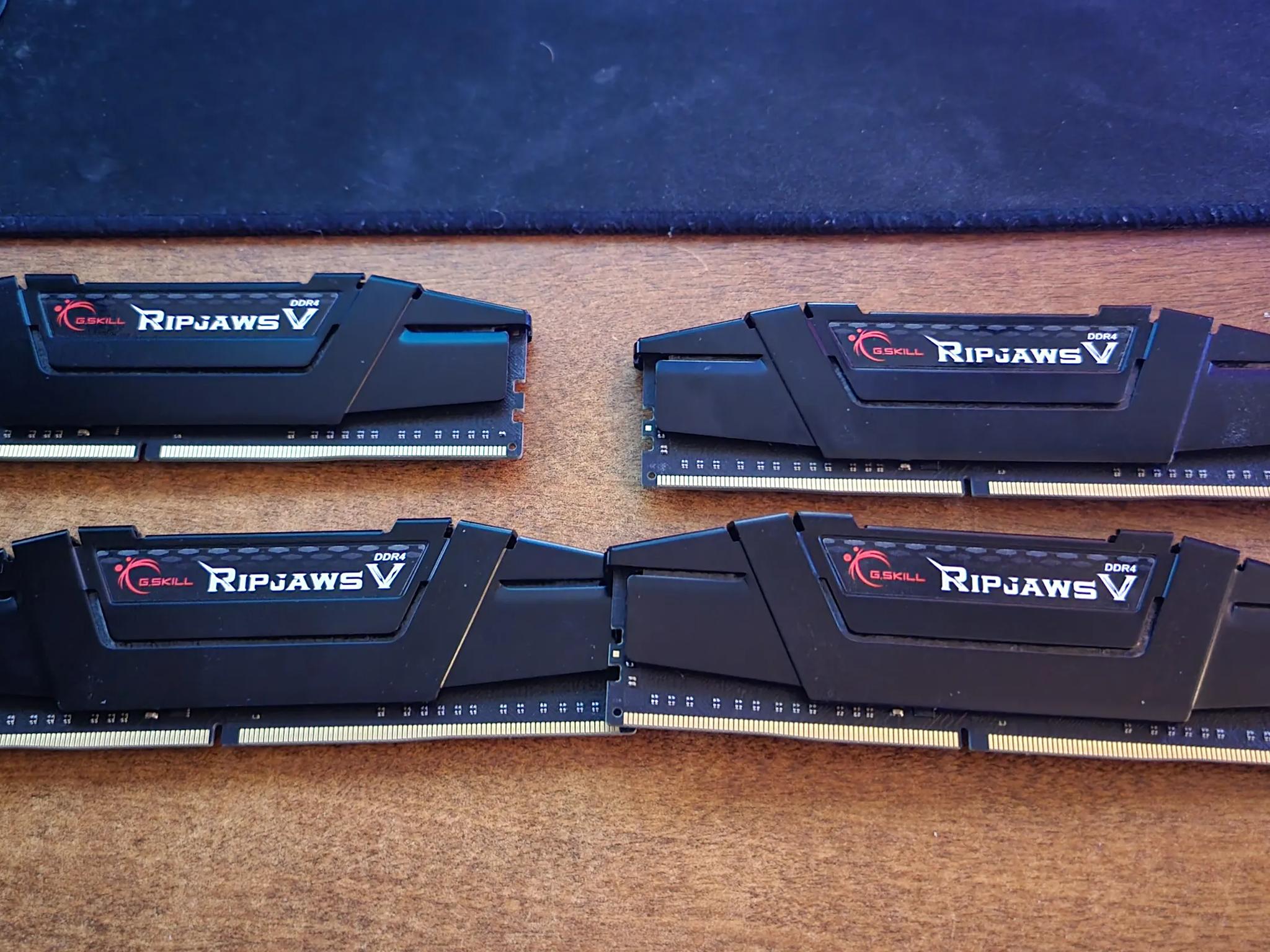 64GBs DDR4-4000 GSKILL RAM CL18-22-22-42