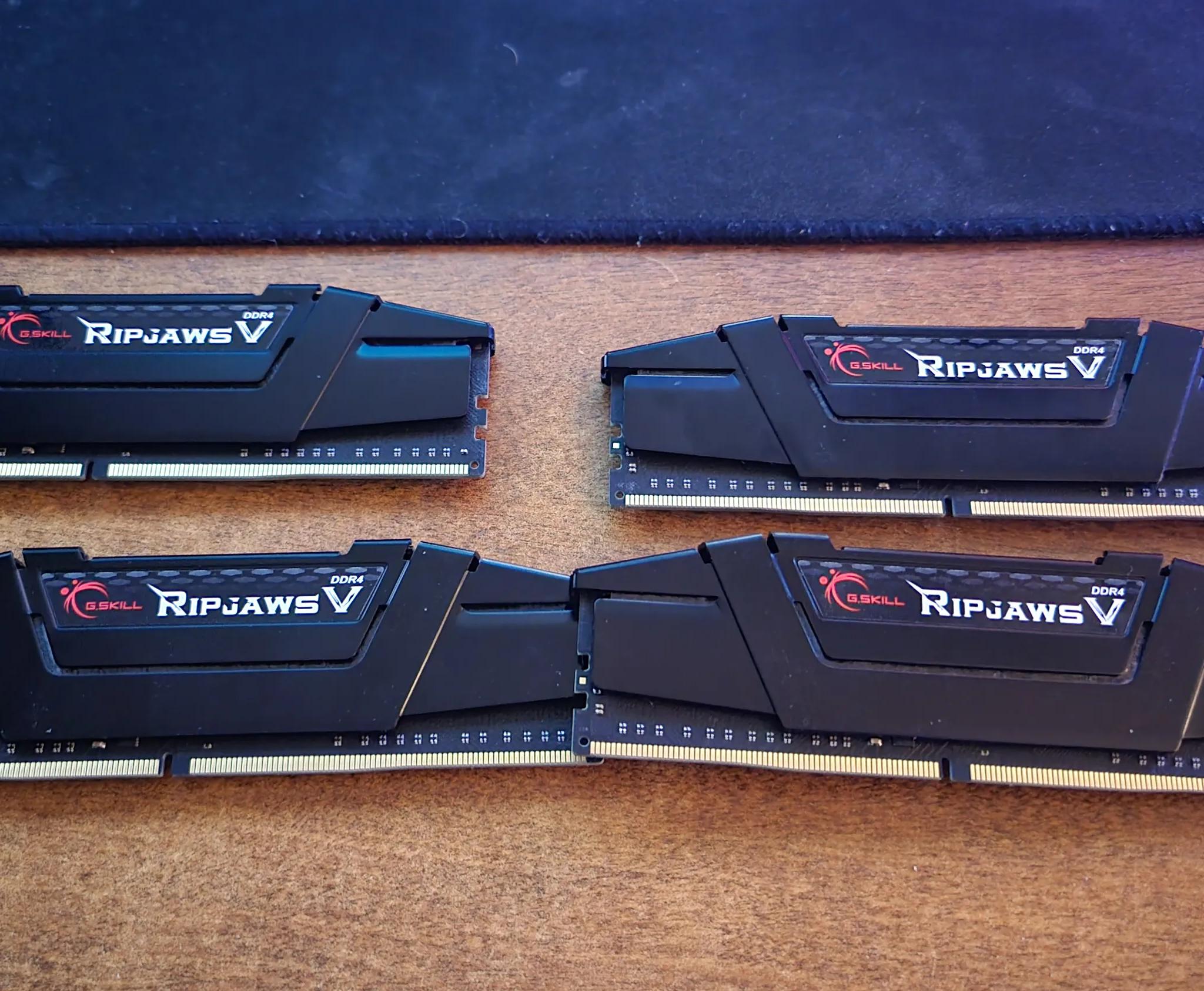 64GBs DDR4-4000 GSKILL RAM CL18-22-22-42