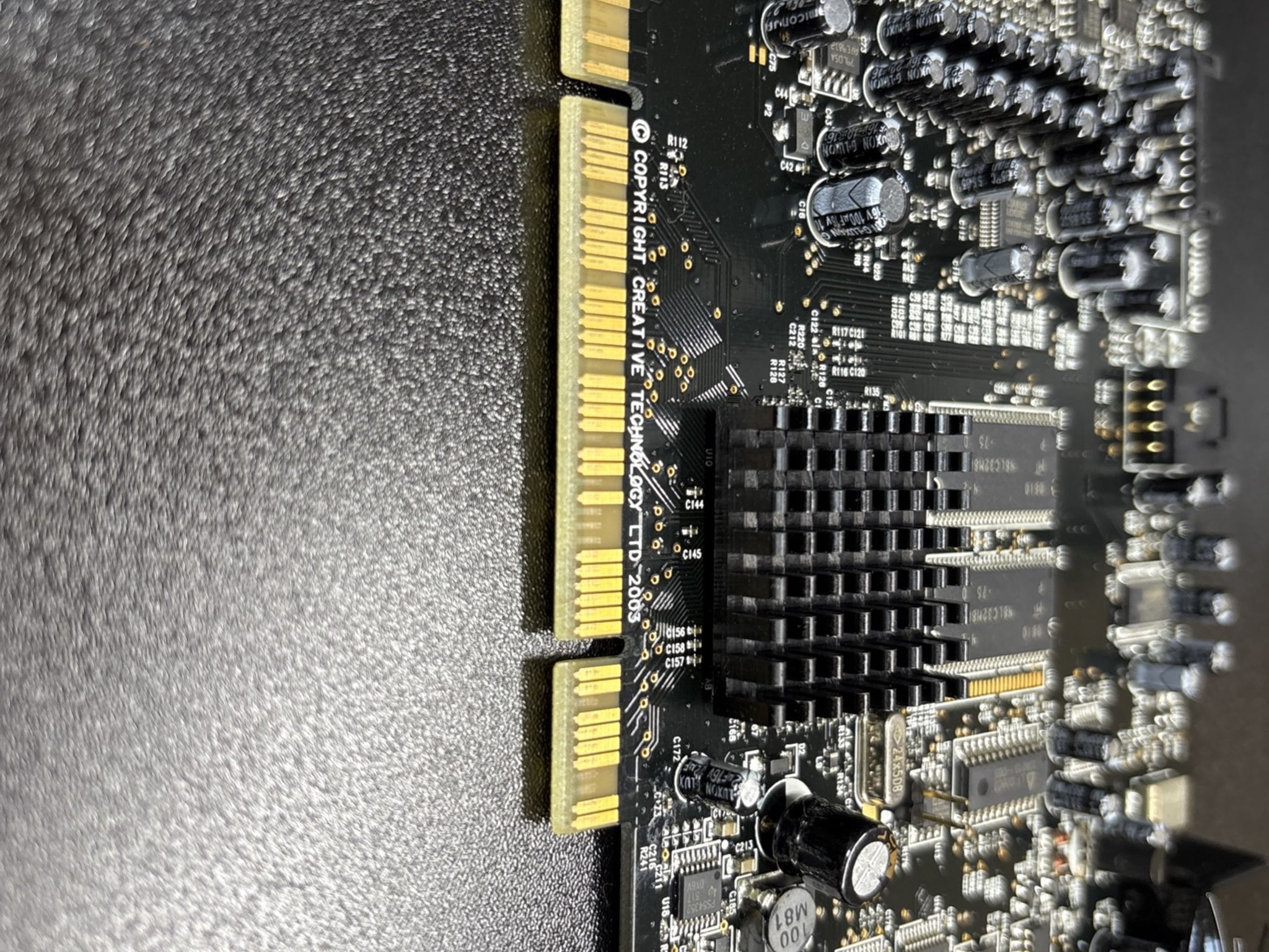 SOLD! Creative Labs Sound Blaster X-FI FATAL1TY Edition SB0460+SB0250