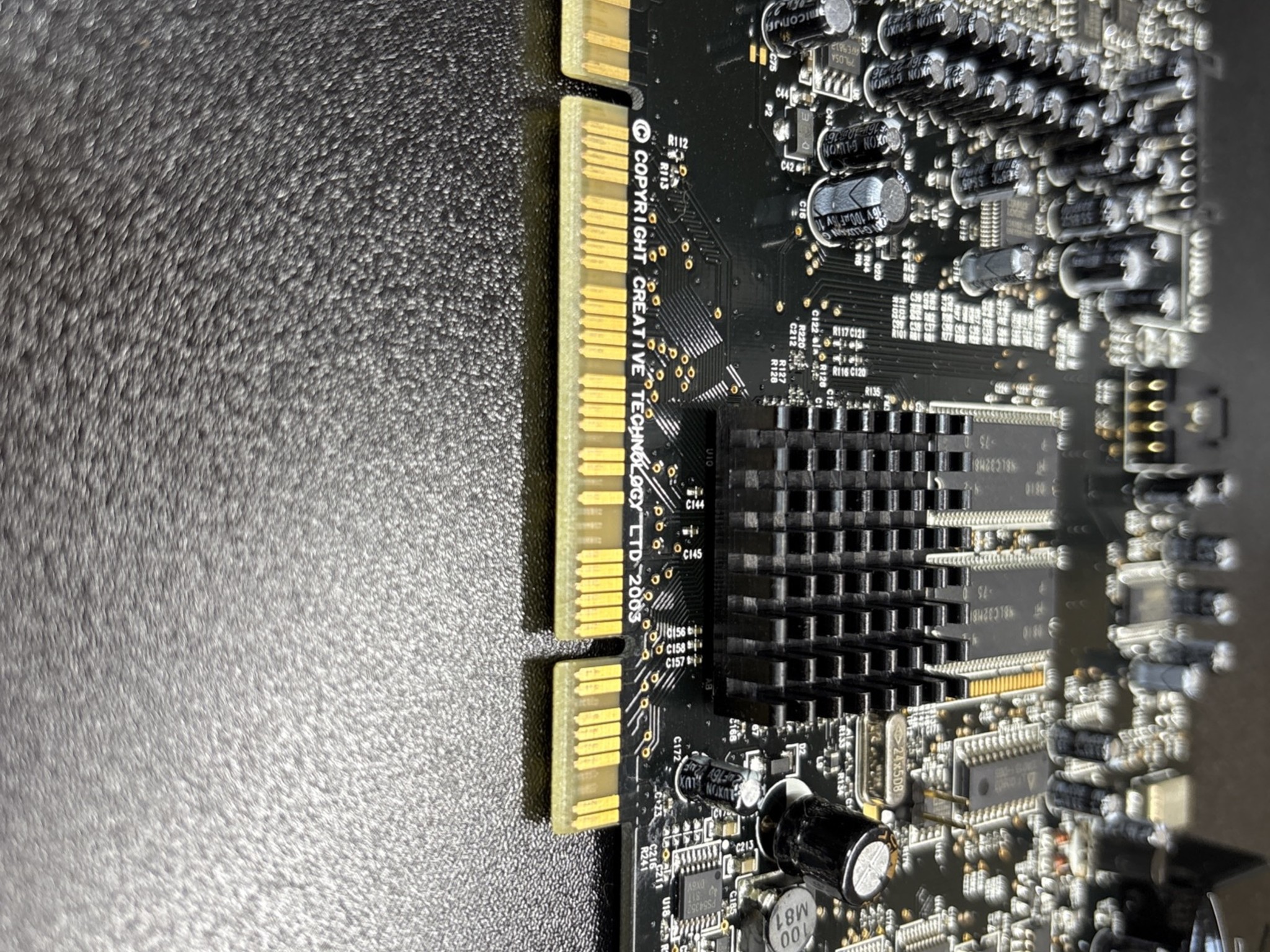 SOLD! Creative Labs Sound Blaster X-FI FATAL1TY Edition SB0460+SB0250