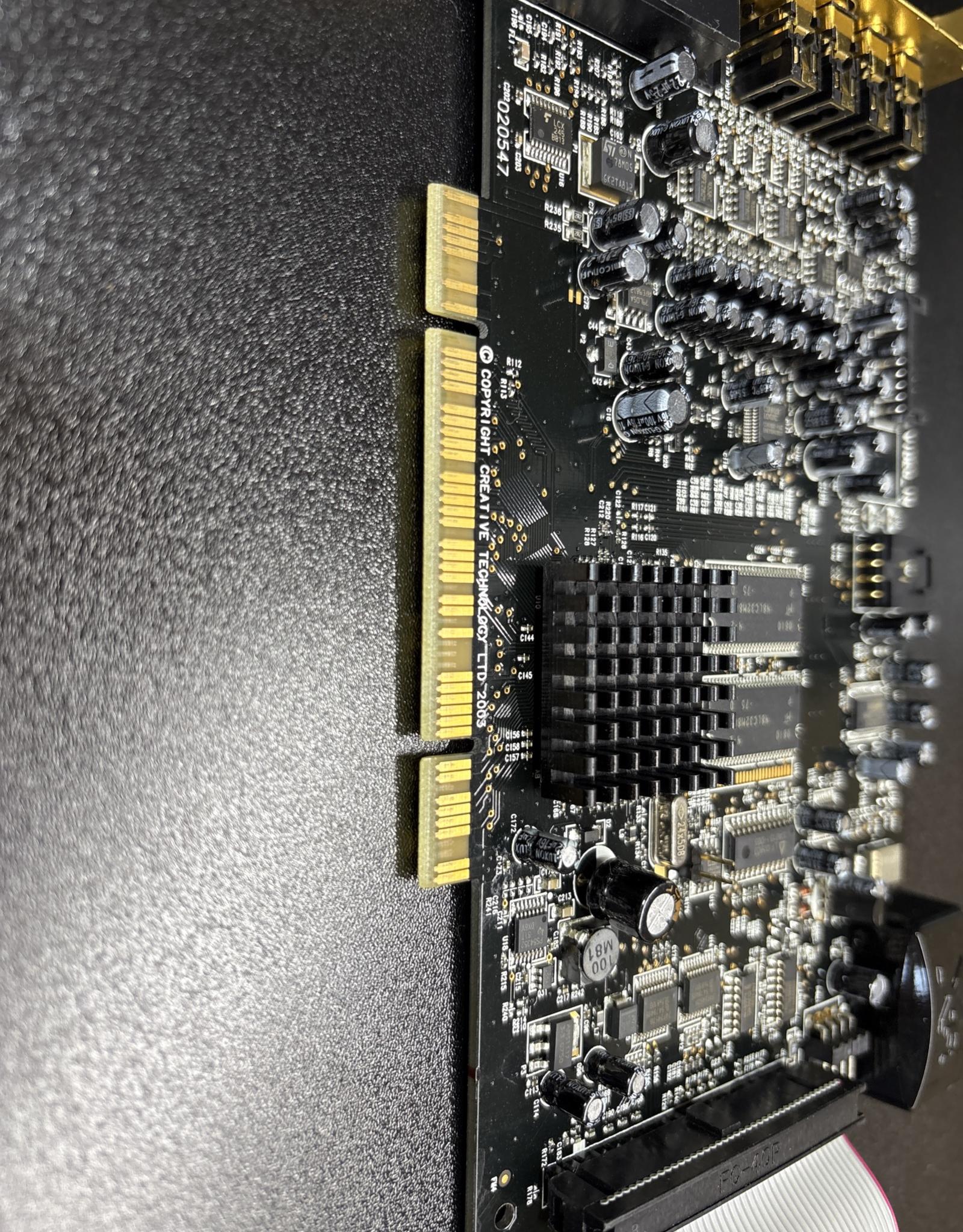 SOLD! Creative Labs Sound Blaster X-FI FATAL1TY Edition SB0460+SB0250