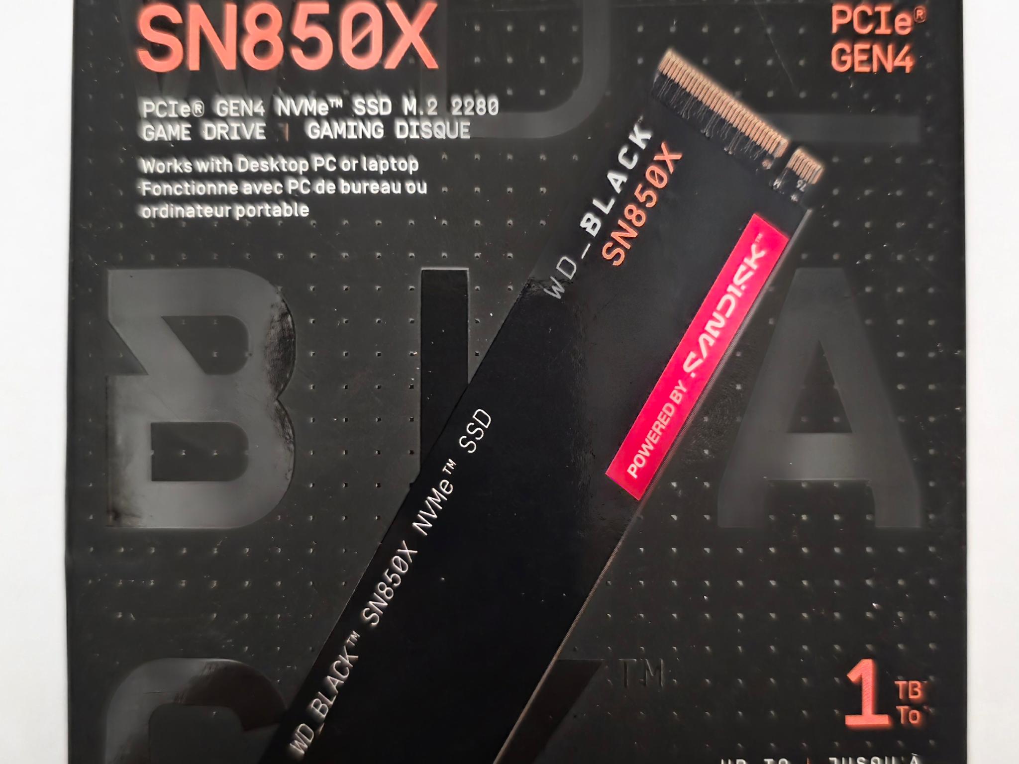Western Digital WD_BLACK 1TB SN850X NVME M.2 2280 SSD Brand New Sealed