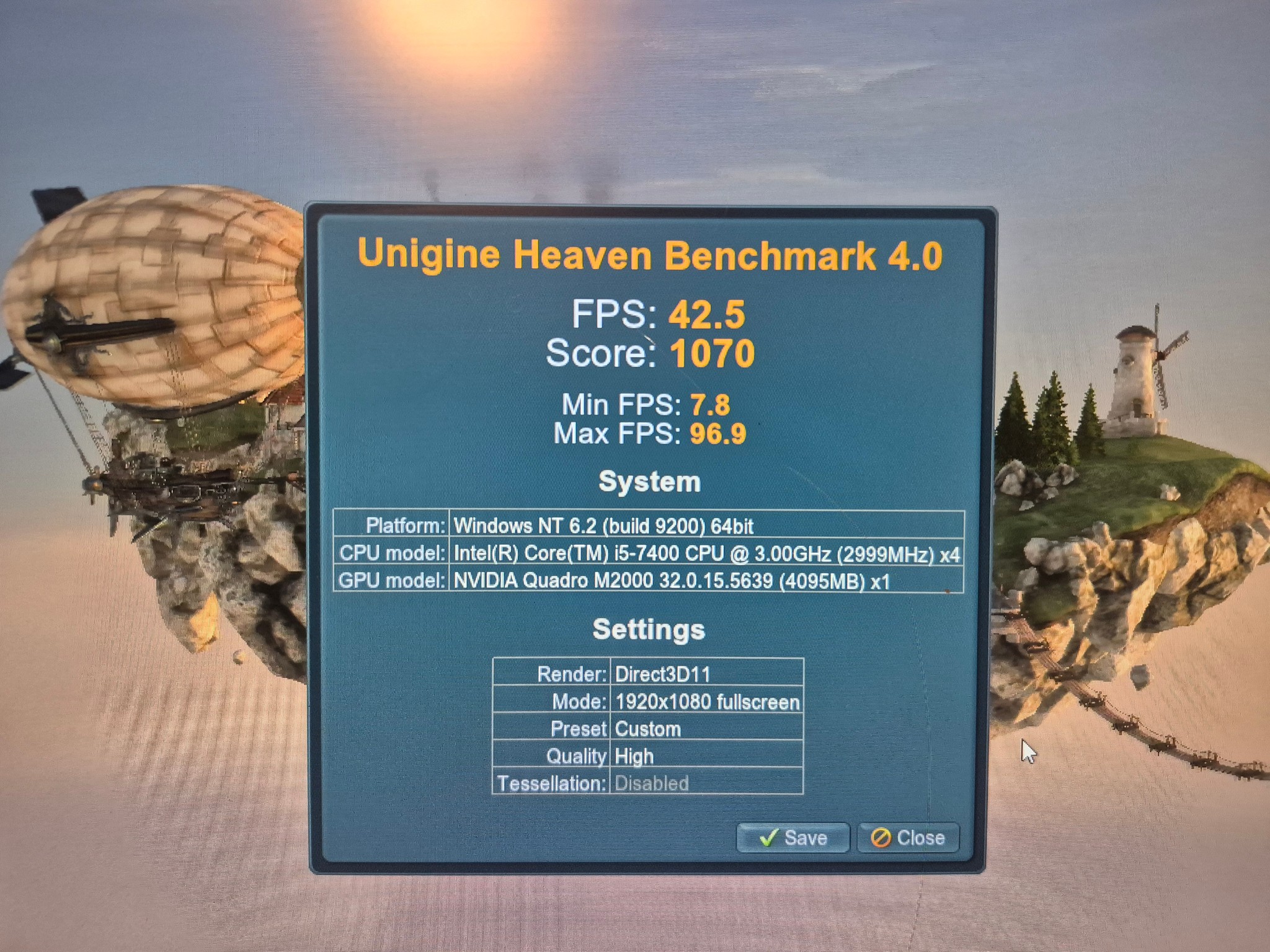 80 FPS Fortnite | Win11, i5-7400, 16GB RAM, Nvidia 4GB GPU, 256GB NVME