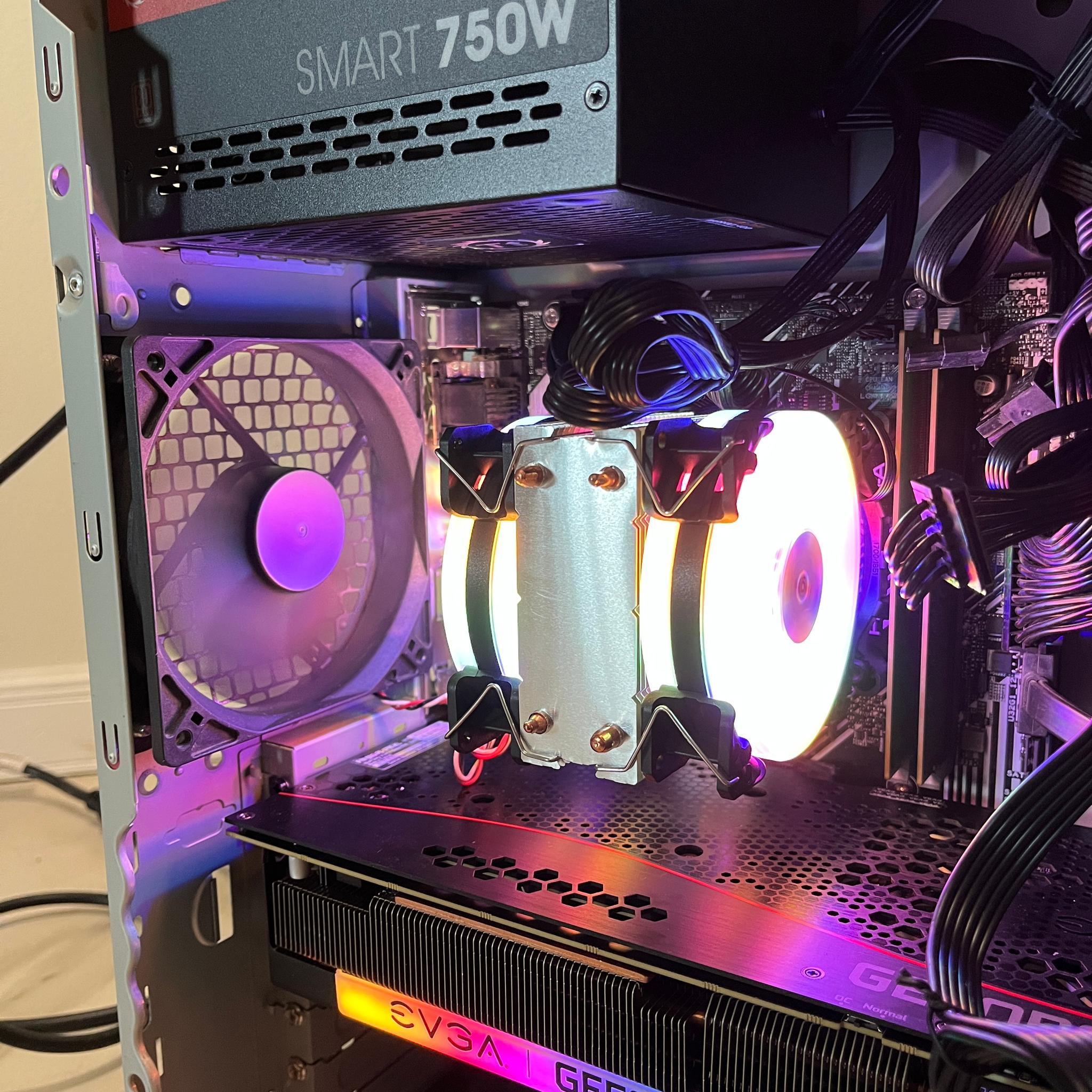 NVIDIA RTX 3070 Ti, Intel Core i7-10700, 16GB RAM, 1TB SSD -High FPS Sleeper Gaming PC w/ Wi-Fi & BT