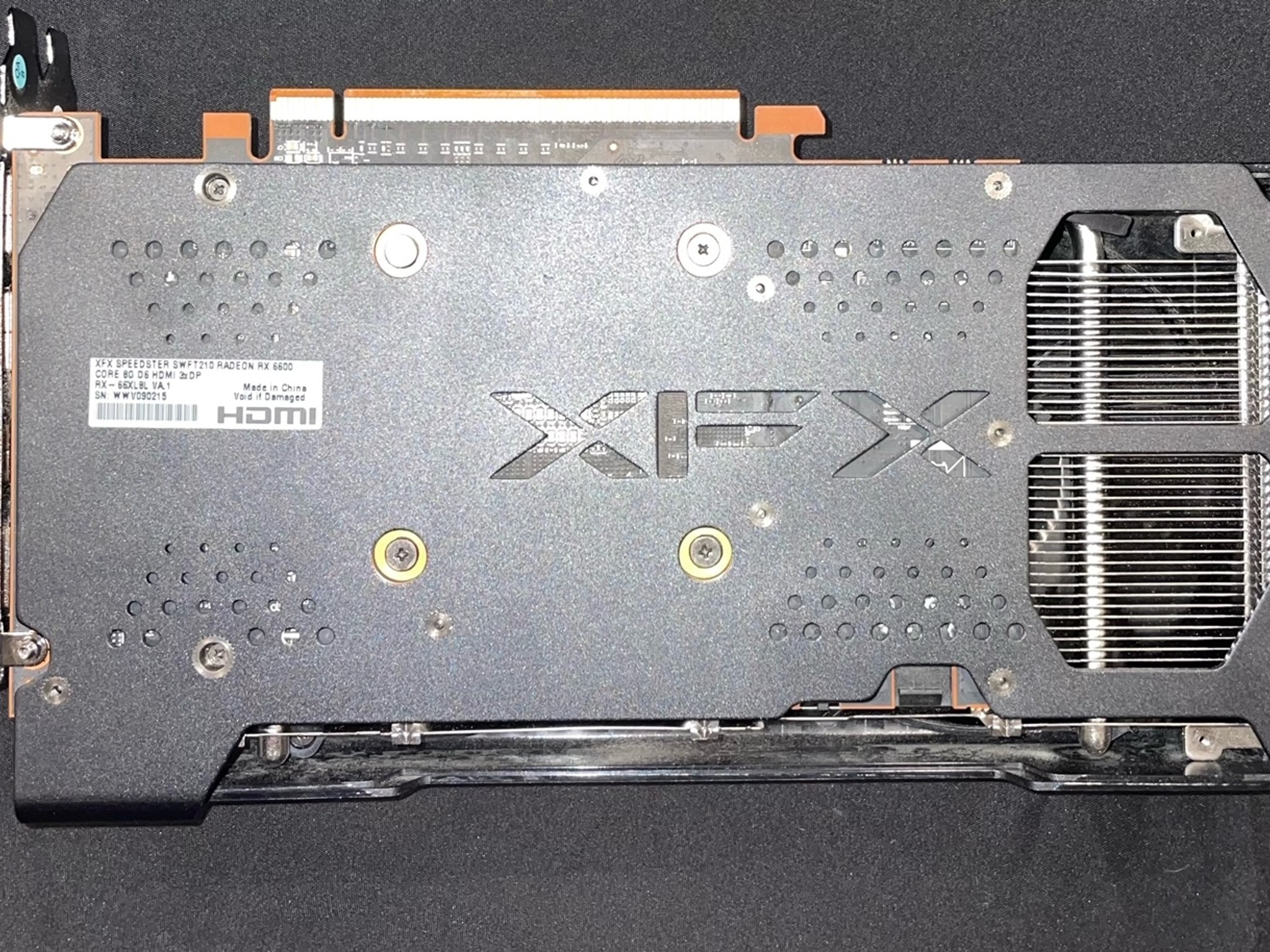 XFX Speedster SWFT 210 AMD Radeon™ RX 6600