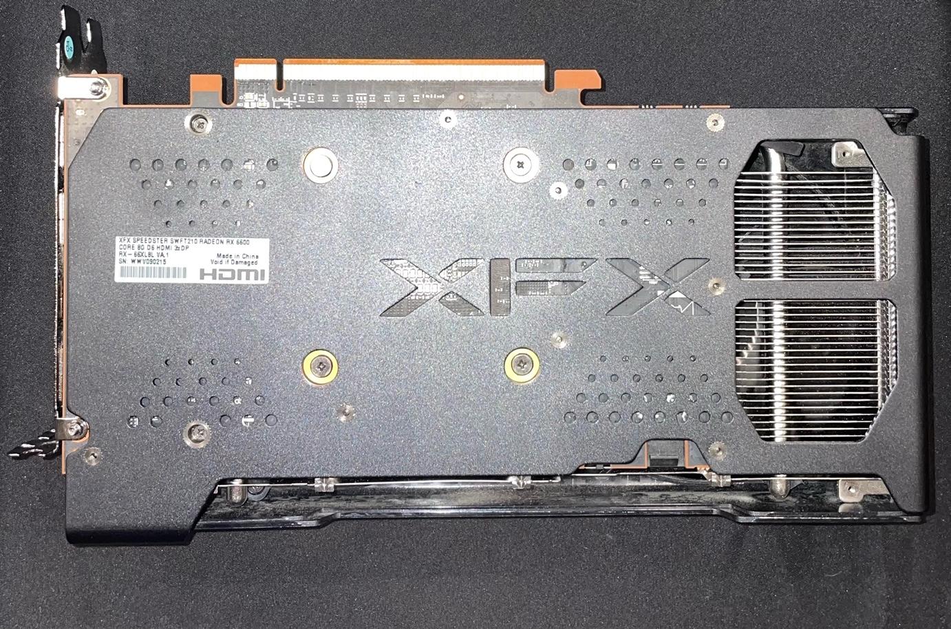 XFX Speedster SWFT 210 AMD Radeon™ RX 6600