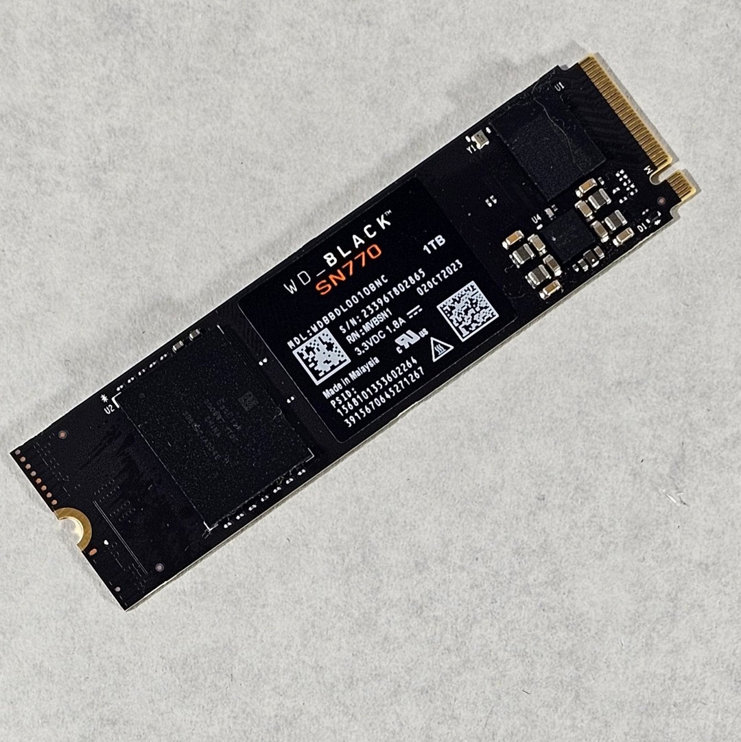 1TB NVMe M.2 SSD WD Black SN770 | Jawa