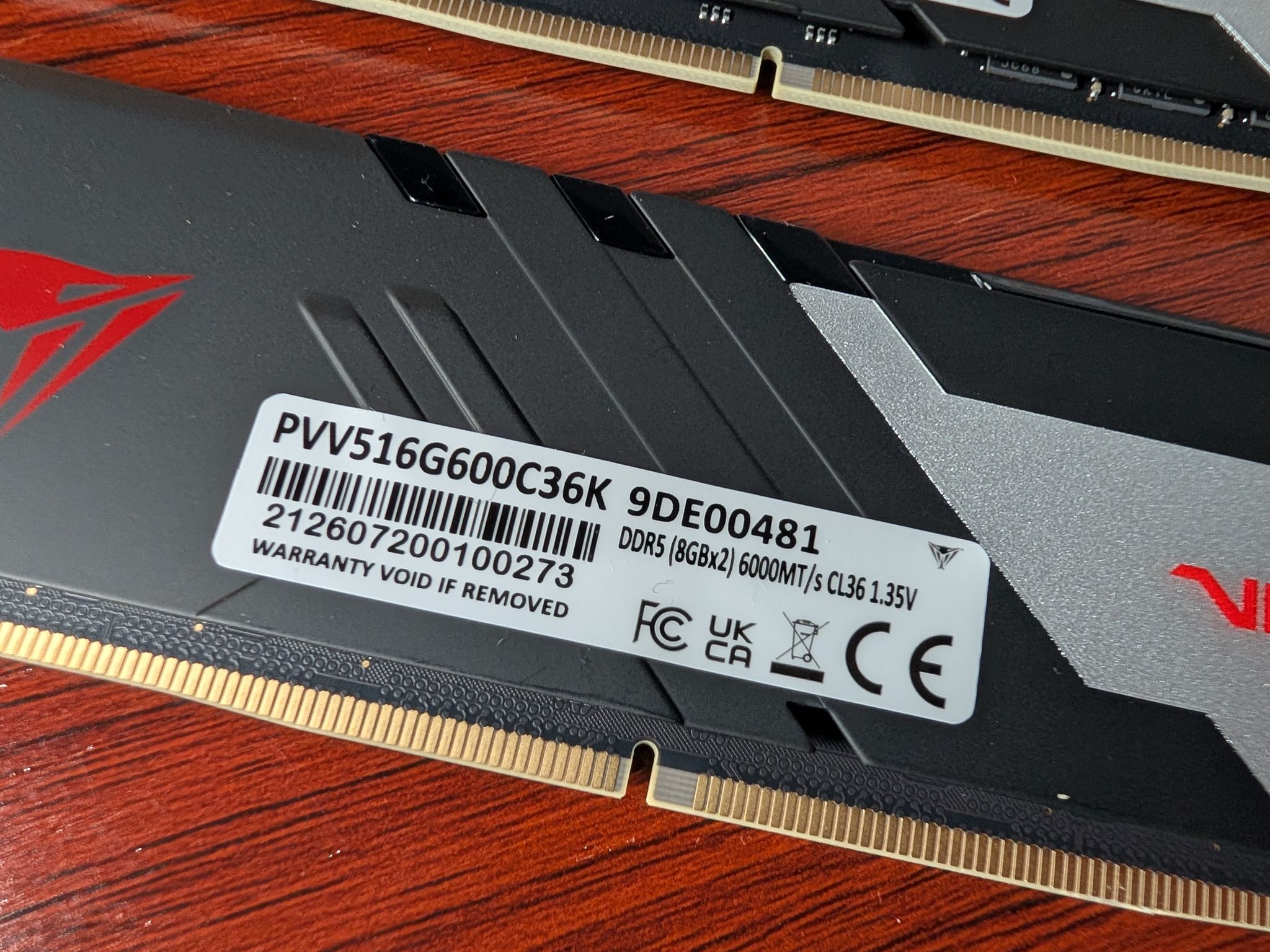 Patriot Viper Venom 16GB (2x8GB) DDR5 6000 CL36 RAM