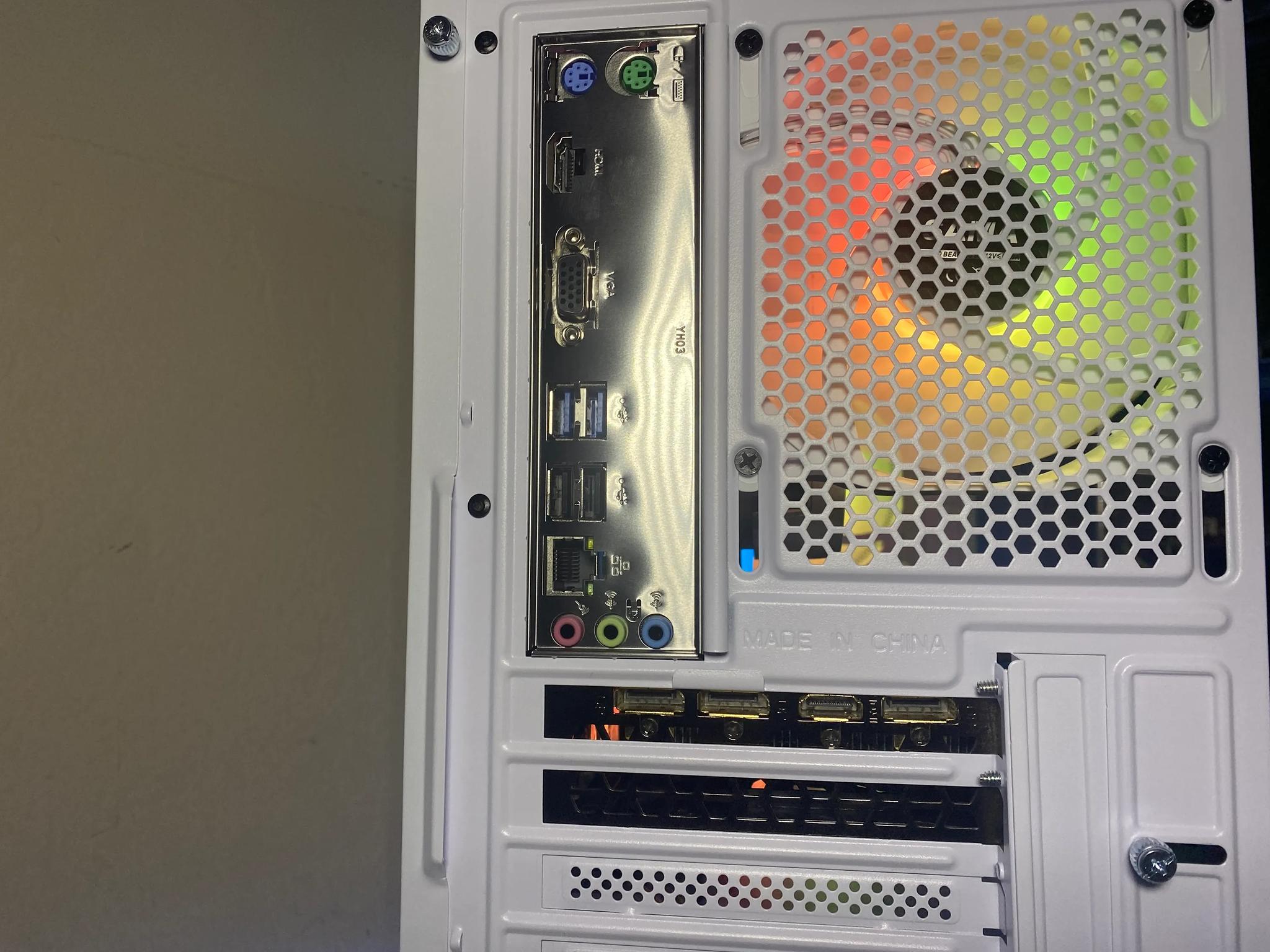 🤍 Custom Built White RGB Gaming PC 🤍 | Windows 11, GTX 1660, Ryzen 5 | Fortnite, Cyberpunk, more!
