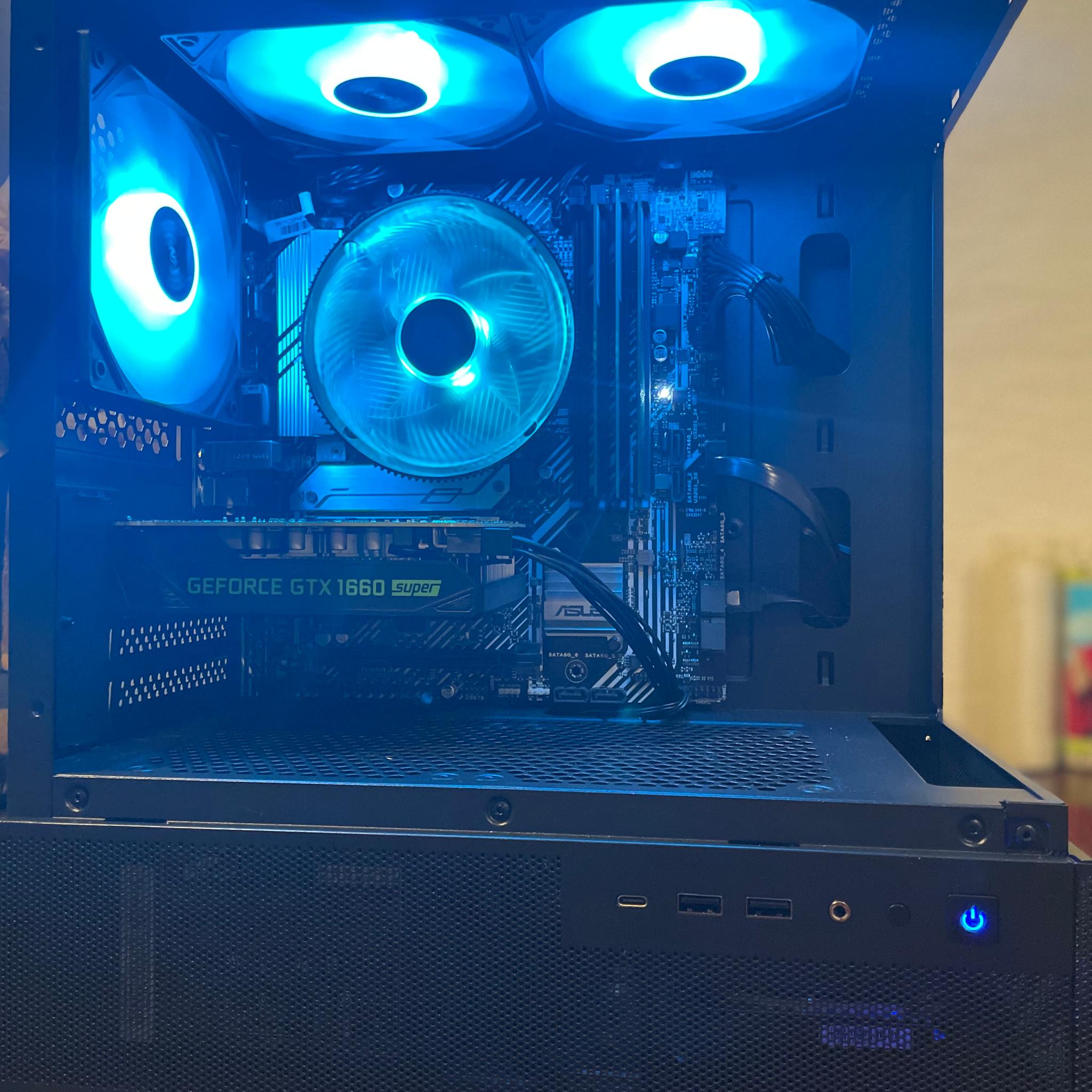 Gaming PC | GEFORCE 1660 SUPER | INTEL I5-10400| 24GB RAM | WINDOWS 11 | WIFI & BT