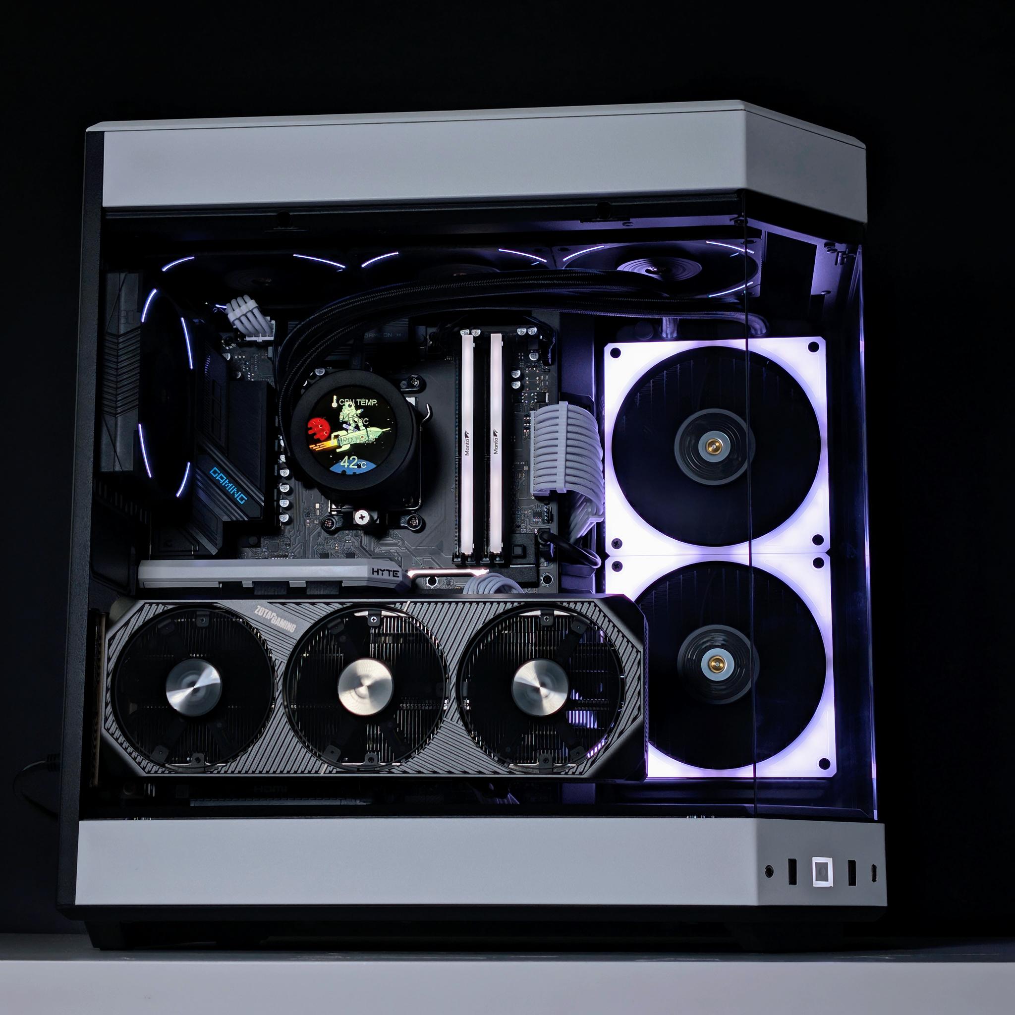 ⏳💲✂️🤍🖤Dream Gaming PC🏆Nvidia RTX 5080 16GB🏆 AMD Ryzen 7 9800X3D 3D V-Cache🏆 32GB DDR5🏆5TB SSD