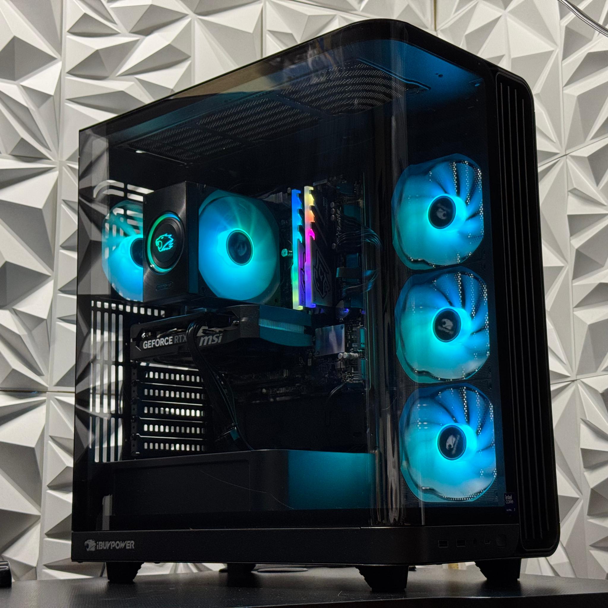 RTX 5060 / Ultra 7 265F / 32GB DDR5 Ram / 1TB SSD / Gaming pc / streaming pc / work pc