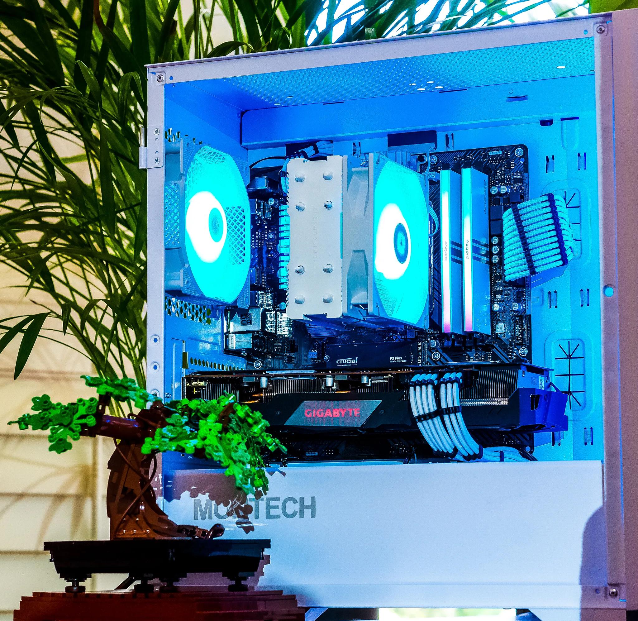 🌊Sea Nymph🌊 AMD Ryzen 5 5500, Rx 5700XT BEAST Beginner PC, includes 1TB of ULTRA-FAST nvme storage.
