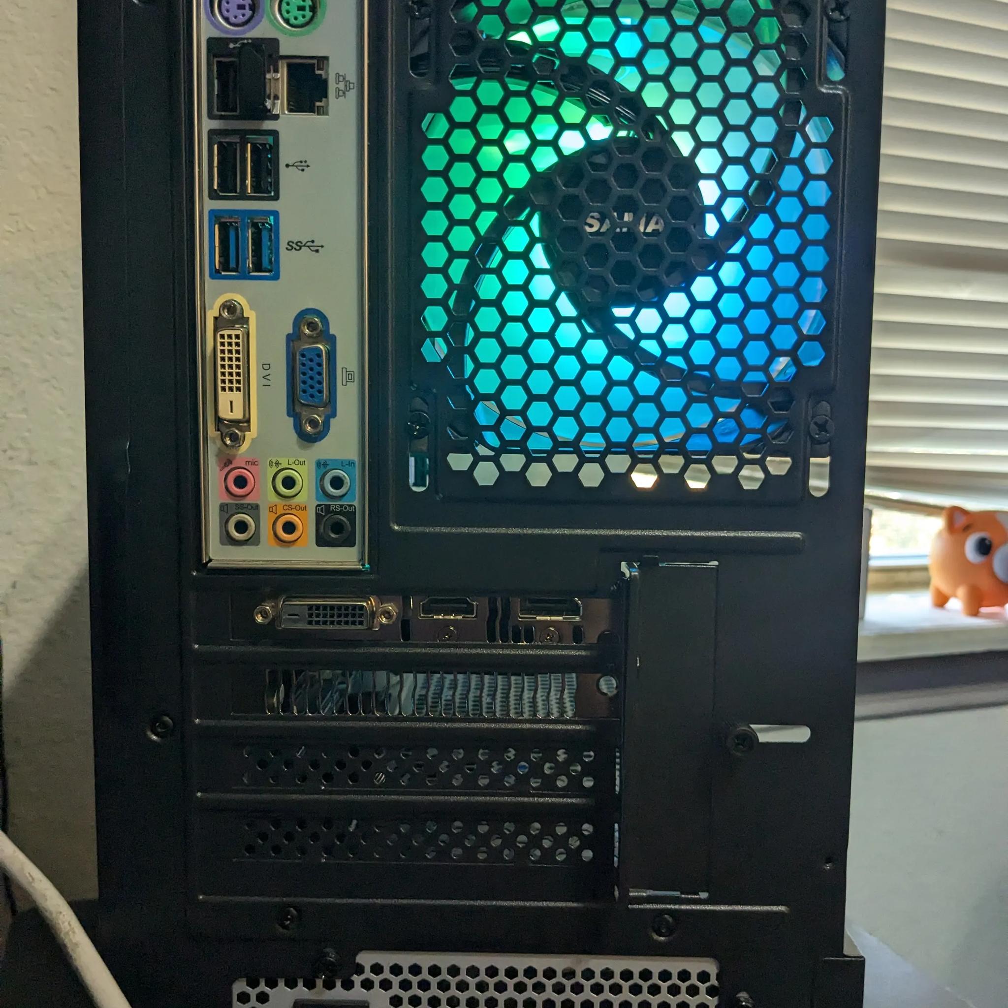 90 FPS Fortnite | 180 Day Warranty | RGB, WiFi, Xeon E3 (i7-2600S), GTX 1050 TI, 500GB SSD, Win10