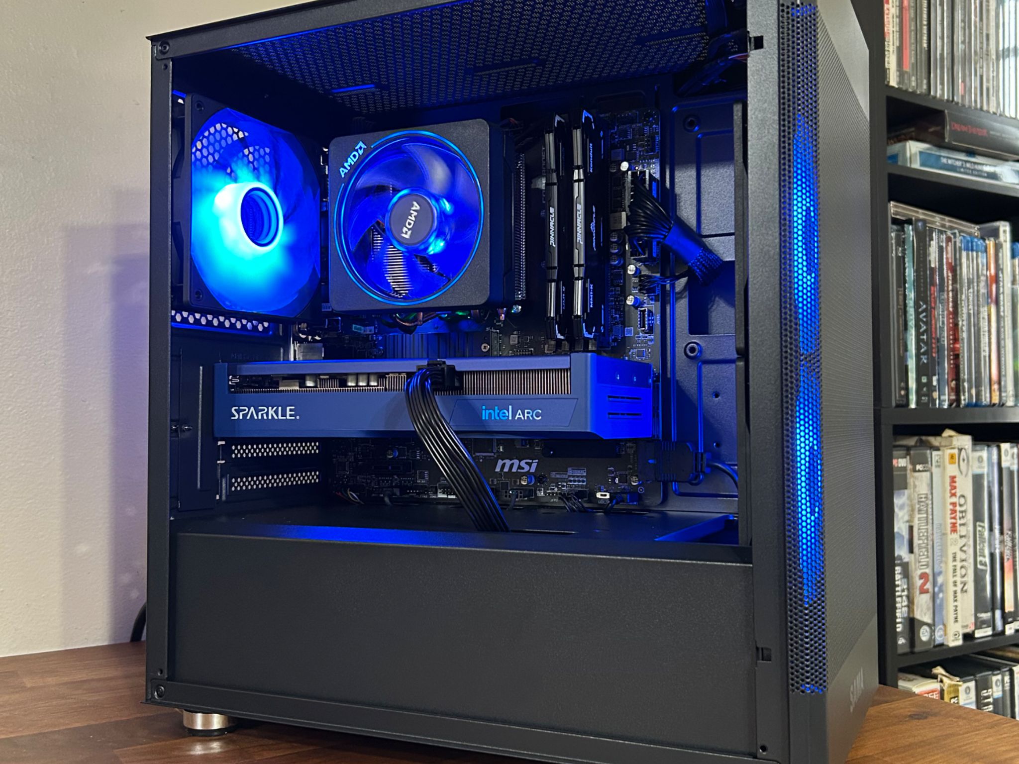 ARC B570 10GB  | Ryzen 5 5500 | 32GB DDR4 | 1TB SSD | The ARC Sentry