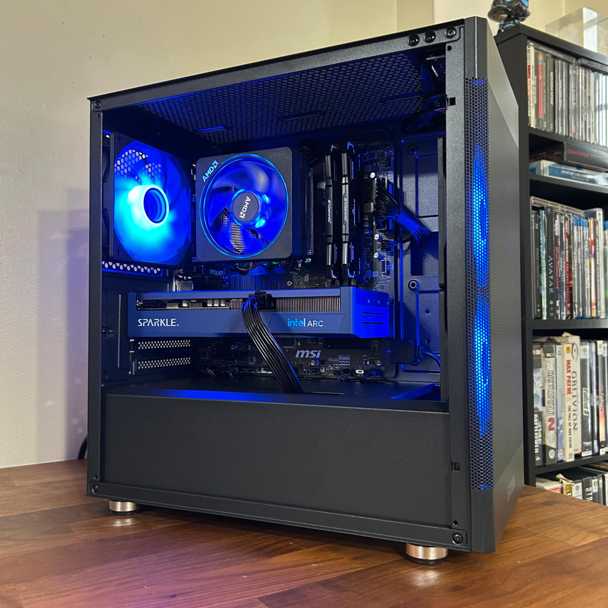 ARC B570 10GB  | Ryzen 5 5500 | 32GB DDR4 | 1TB SSD | The ARC Sentry