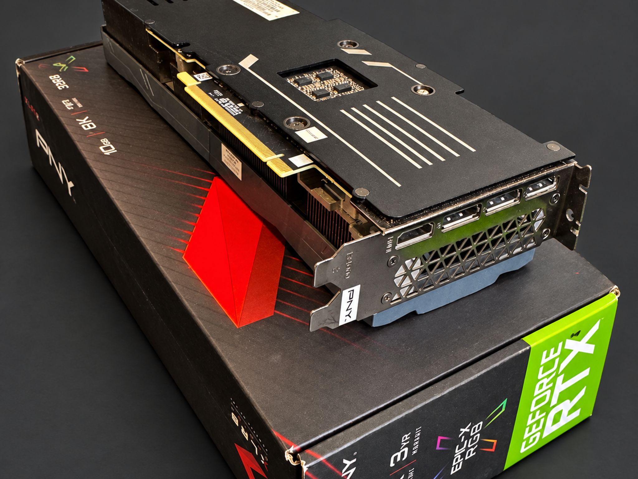 PNY GeForce RTX 3080 10GB XLR8 Gaming UPRISING EPIC-X RGB Triple Fan Edition