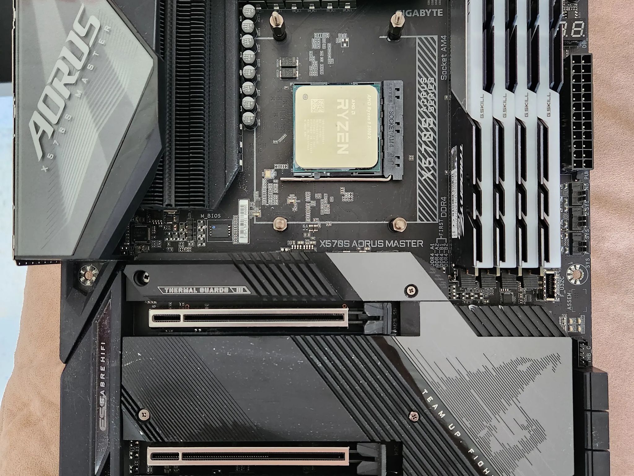Ryzen 9 5900x w/ Aorus Master x570s and 64gb DDR4 3600mhz of RAM Combo Sale...