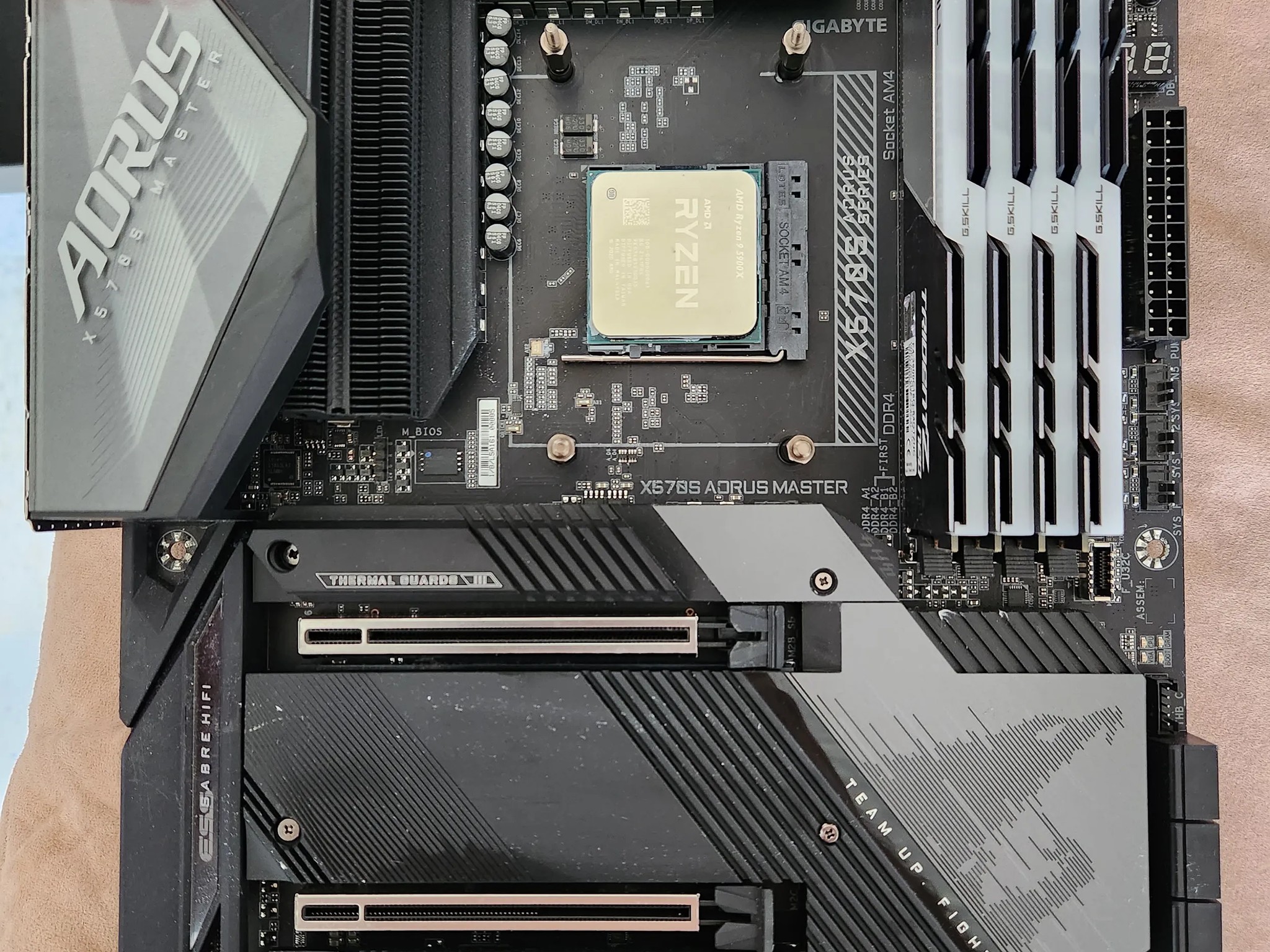 Ryzen 9 5900x w/ Aorus Master x570s and 64gb DDR4 3600mhz of RAM Combo Sale...