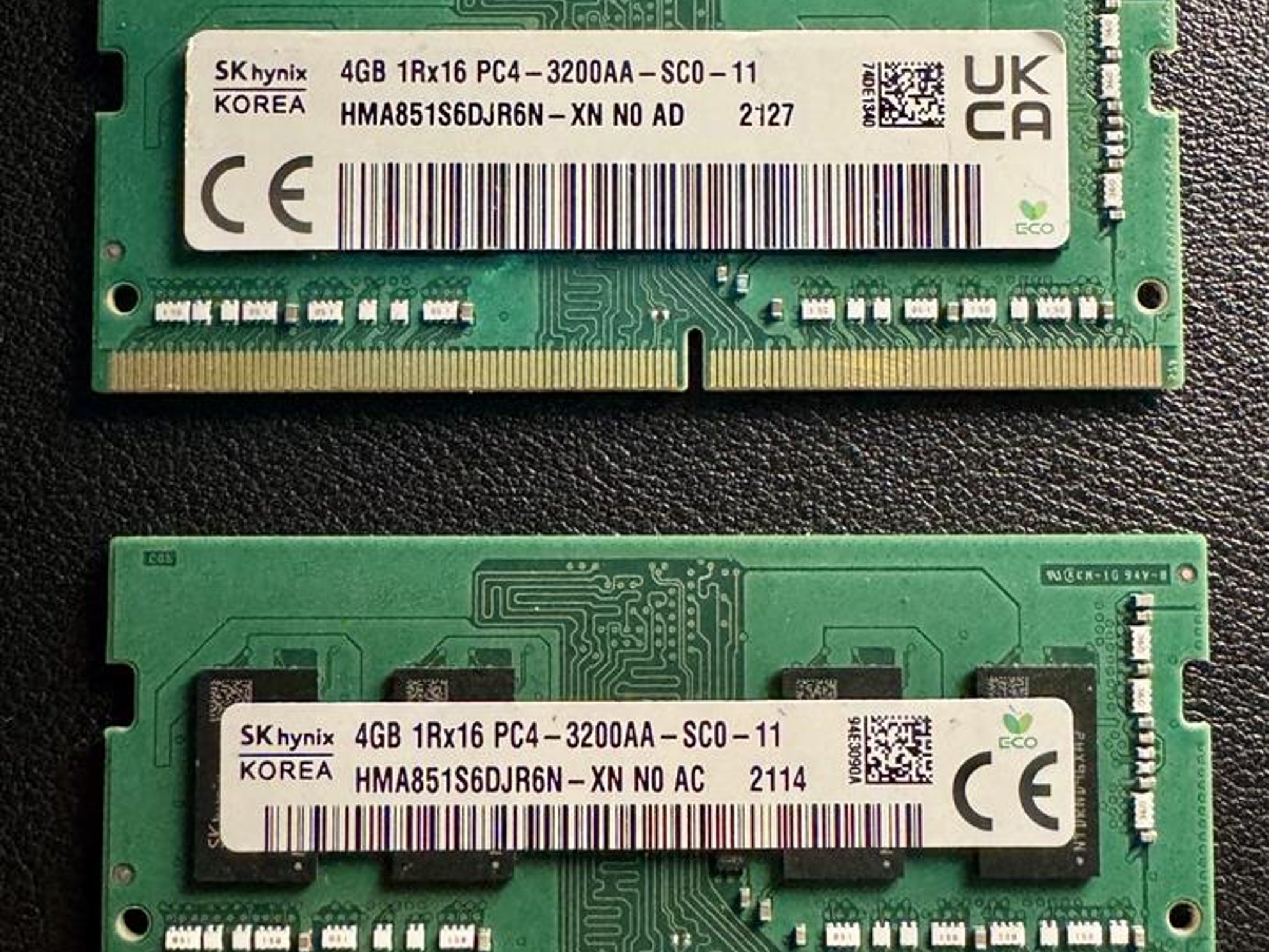 SK Hynix 8GB DDR4 (2×4GB) 3200MHz Laptop RAM