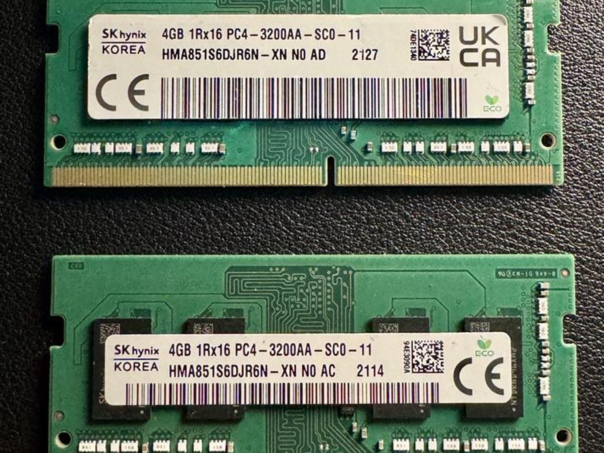 SK Hynix 8GB DDR4 (2×4GB) 3200MHz Laptop RAM