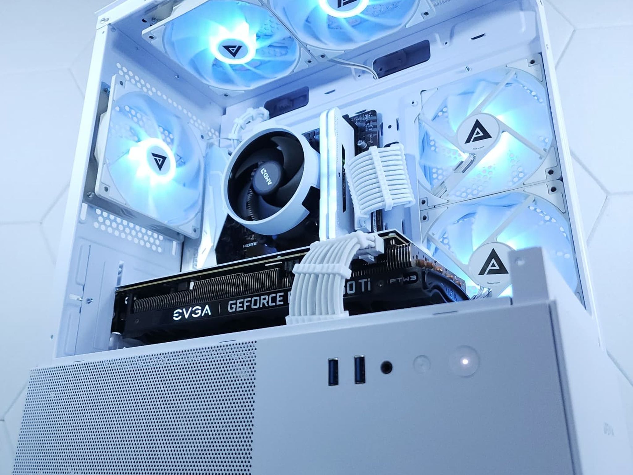 🤍RTX 3060Ti Ryzen 5 4500 ● 1080p Gaming Computer