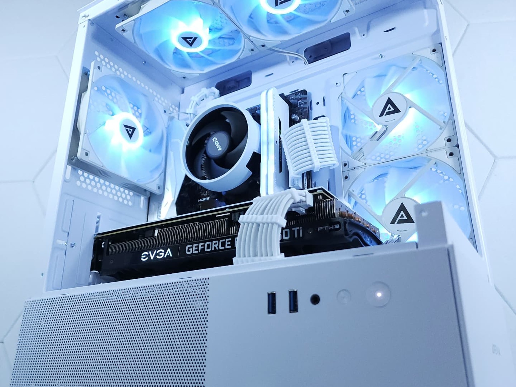 🤍RTX 3060Ti Ryzen 5 4500 ● 1080p Gaming Computer