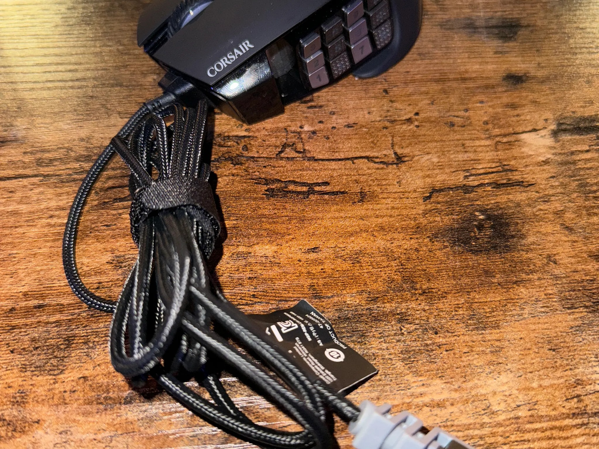 Corsair SCIMITAR RGB ELITE Optical Gaming Mouse - Lightly Used, Excellent Condition (No Box)