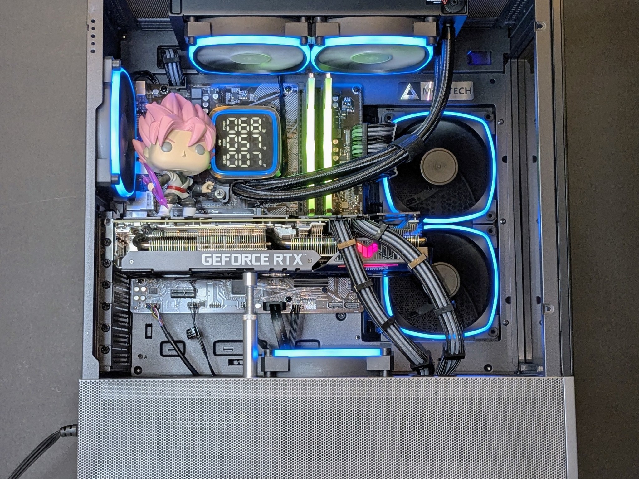 ⚫️Goku Black⚫️1440P Beast⚫️RTX 3070TI⚫️Ryzen 7 5800X⚫️32GB Warhawk RAM⚫️1TB NVMe M.2 SSD⚫️Windows 11