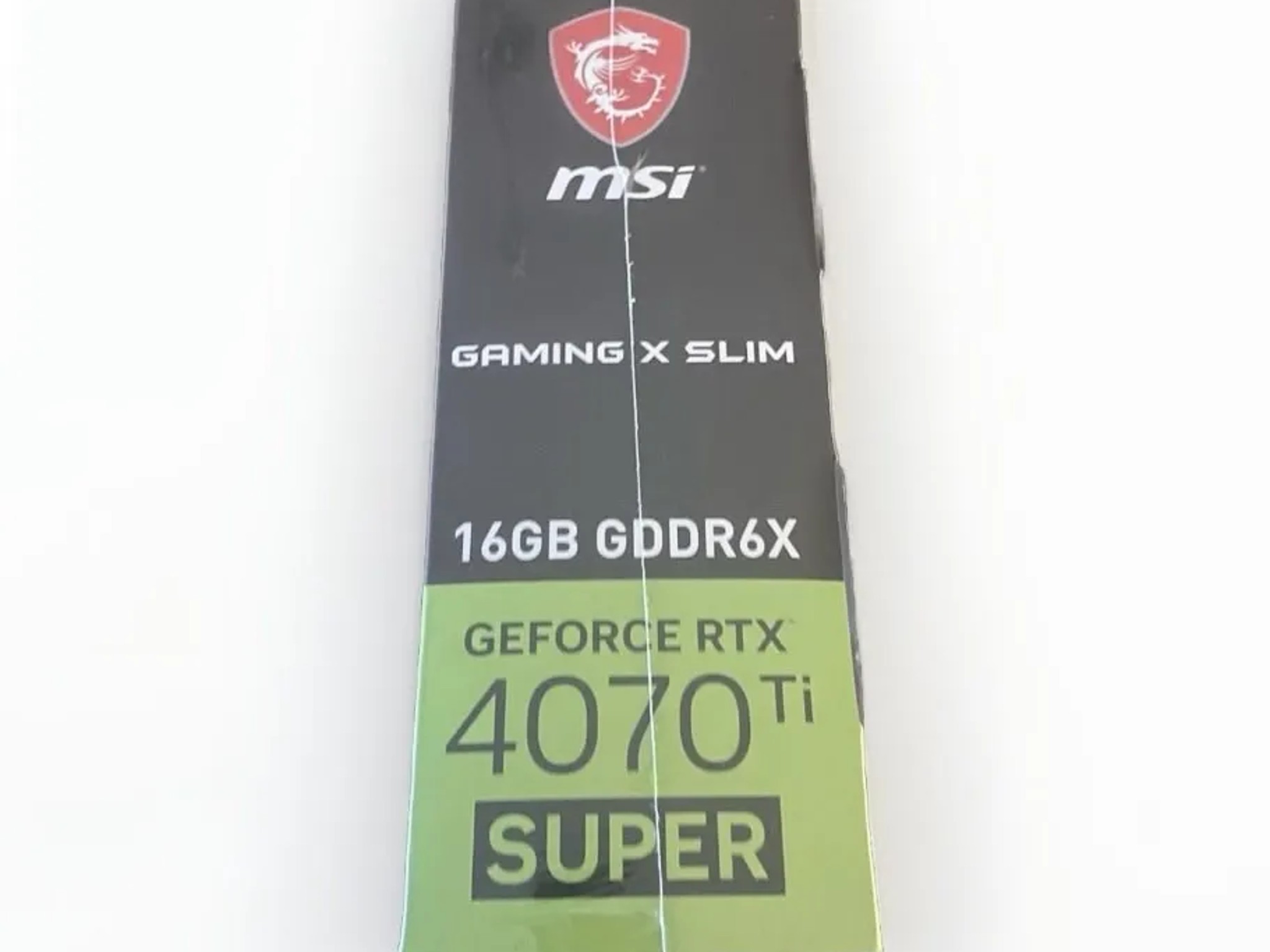 MSI GeForce RTX 4070 Ti Super 16G Gaming X Slim Graphics Card
