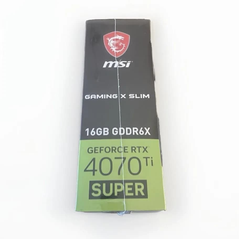 MSI GeForce RTX 4070 Ti Super 16G Gaming X Slim Graphics Card