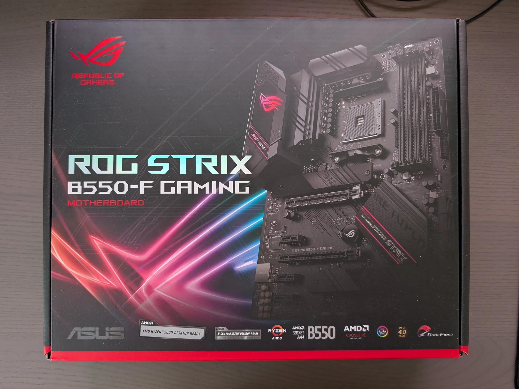 AM4 Bundle: Ryzen 5800X + Asus Strix B550-F Gaming + G.Skill 32 GB Ram