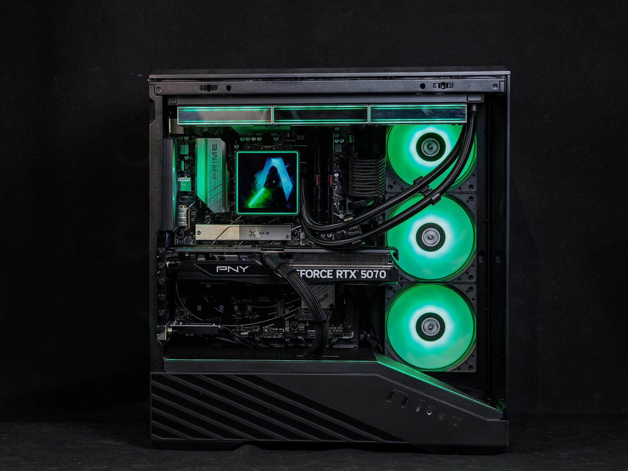 Jedi | RTX 5070 + Ryzen 9 7900X | 32GB DDR5 | 1TB Gen 4 NVMe | Lian Li V100R Custom Gaming PC