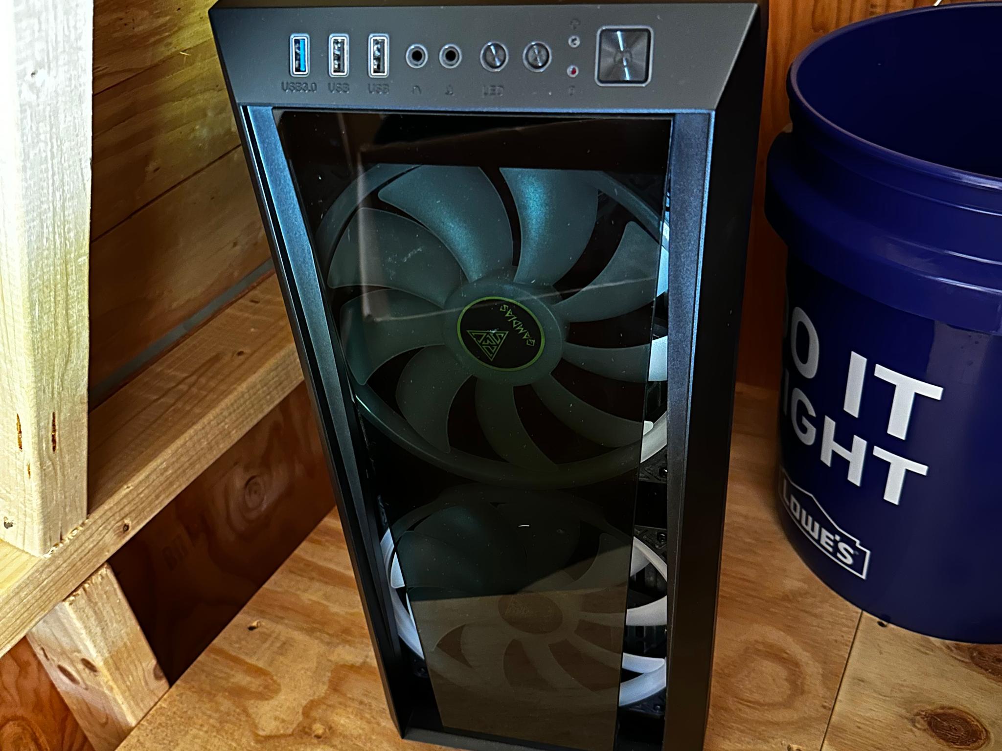 Mystery PC Case lootbox from inside my tool shed