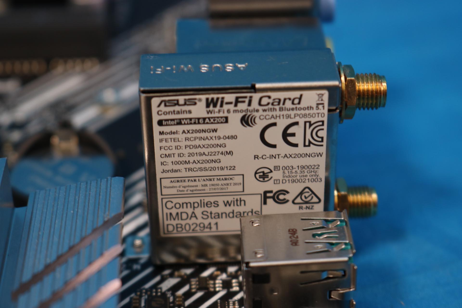 ASUS Prime B550M-A (WI-FI) AMD Socket AM4 DDR4 MicroATX Desktop Motherboard No I/O - 4179137028