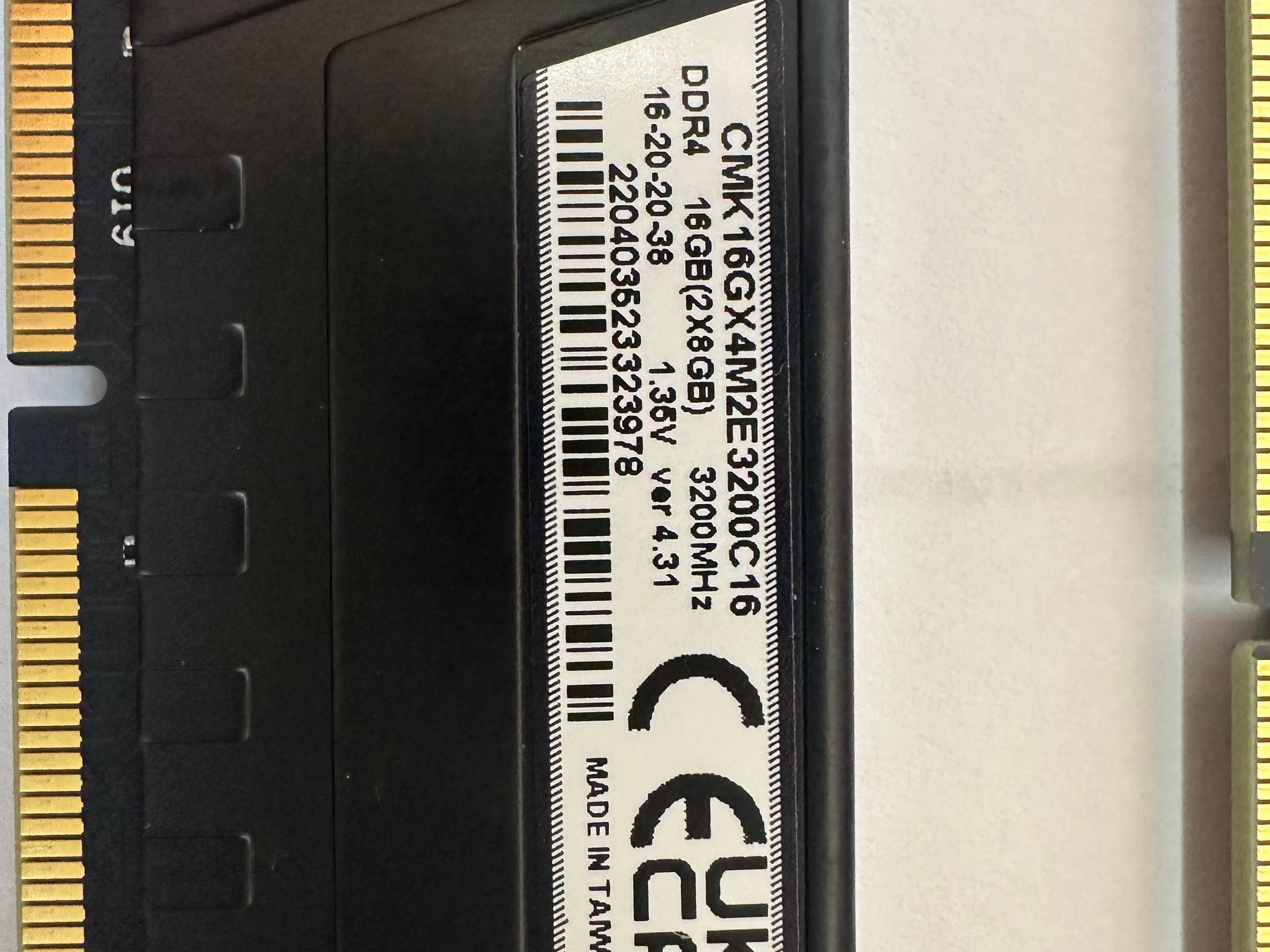 VENGEANCE LPX DDR4 3200mhz