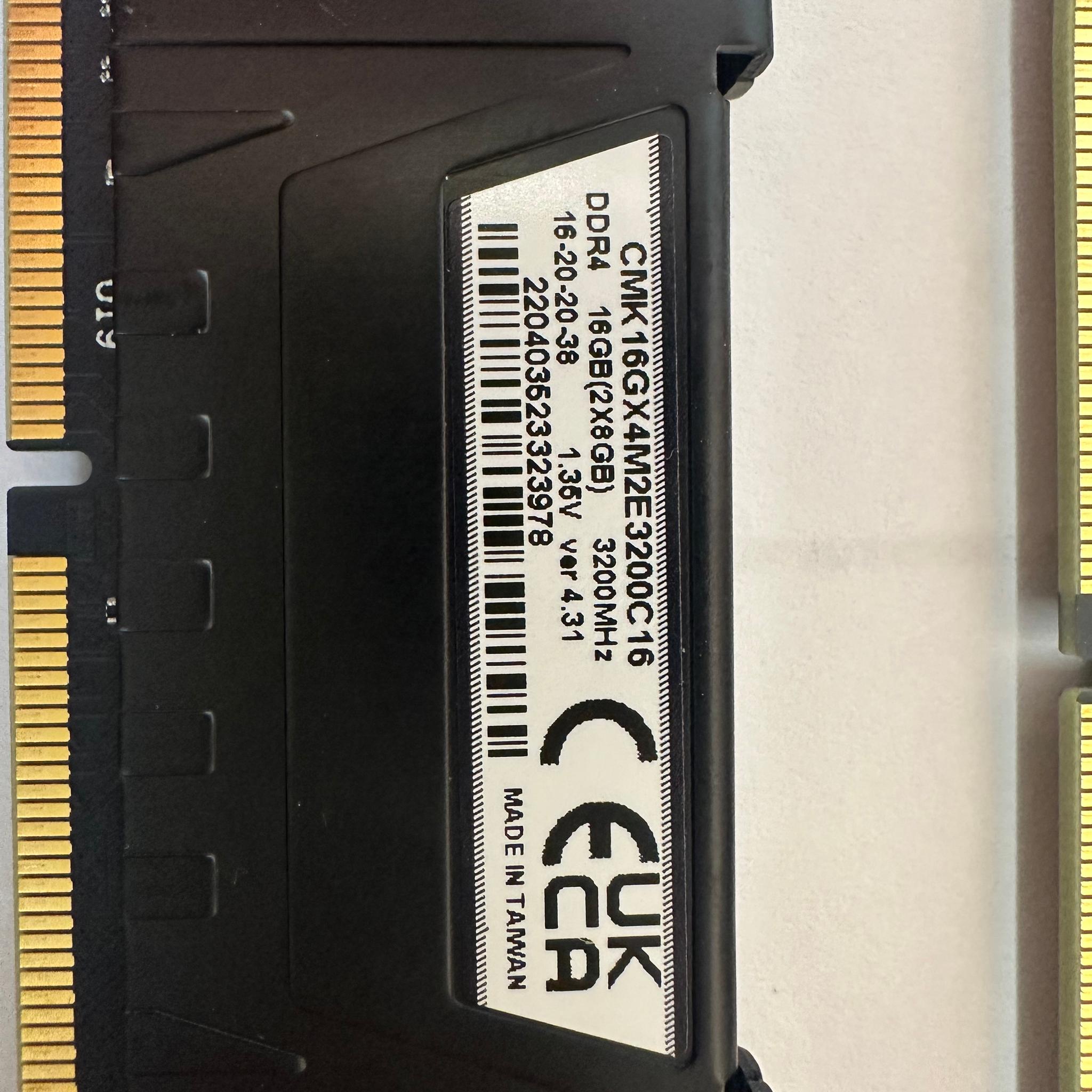 VENGEANCE LPX DDR4 3200mhz