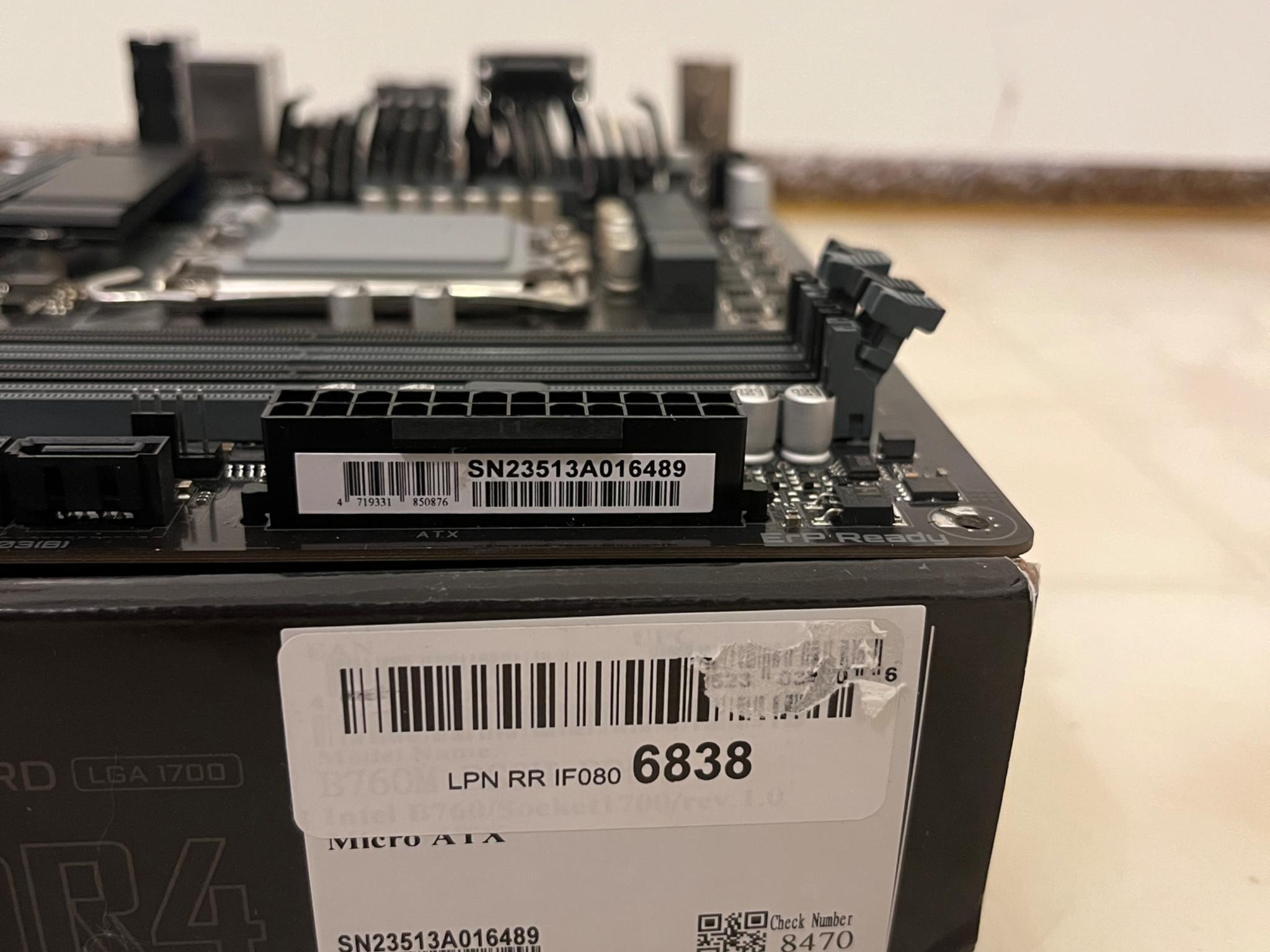 GIGABYTE B760M DS3H DDR4 (LGA 1700/ Intel/ B760/ M-ATX/ DDR4/ Dual M.2/ PCIe 4.0)